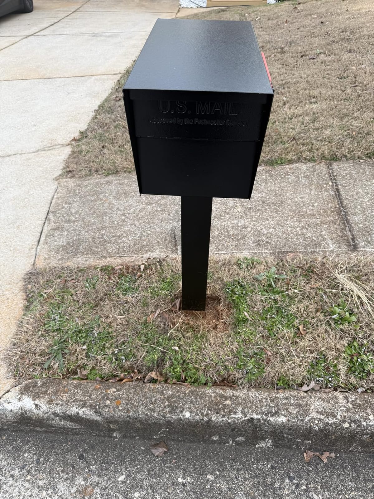 Mail Boss Mail Manager Street Safe Rear Access Locking Post Mount Mailbox customer photo 1