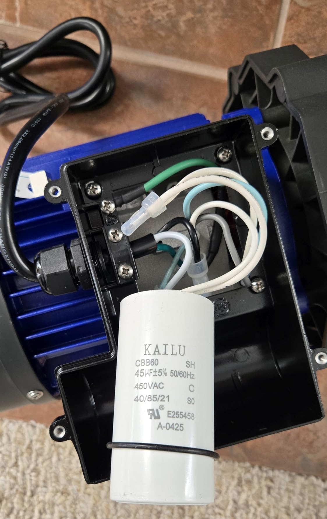 Aquastrong 2HP In/Above Ground Pool Pump, Single Speed, 220V, 8917GPH, High Flow, Powerful Self Primming Swimming Pool Pumps with Filter customer photo 2