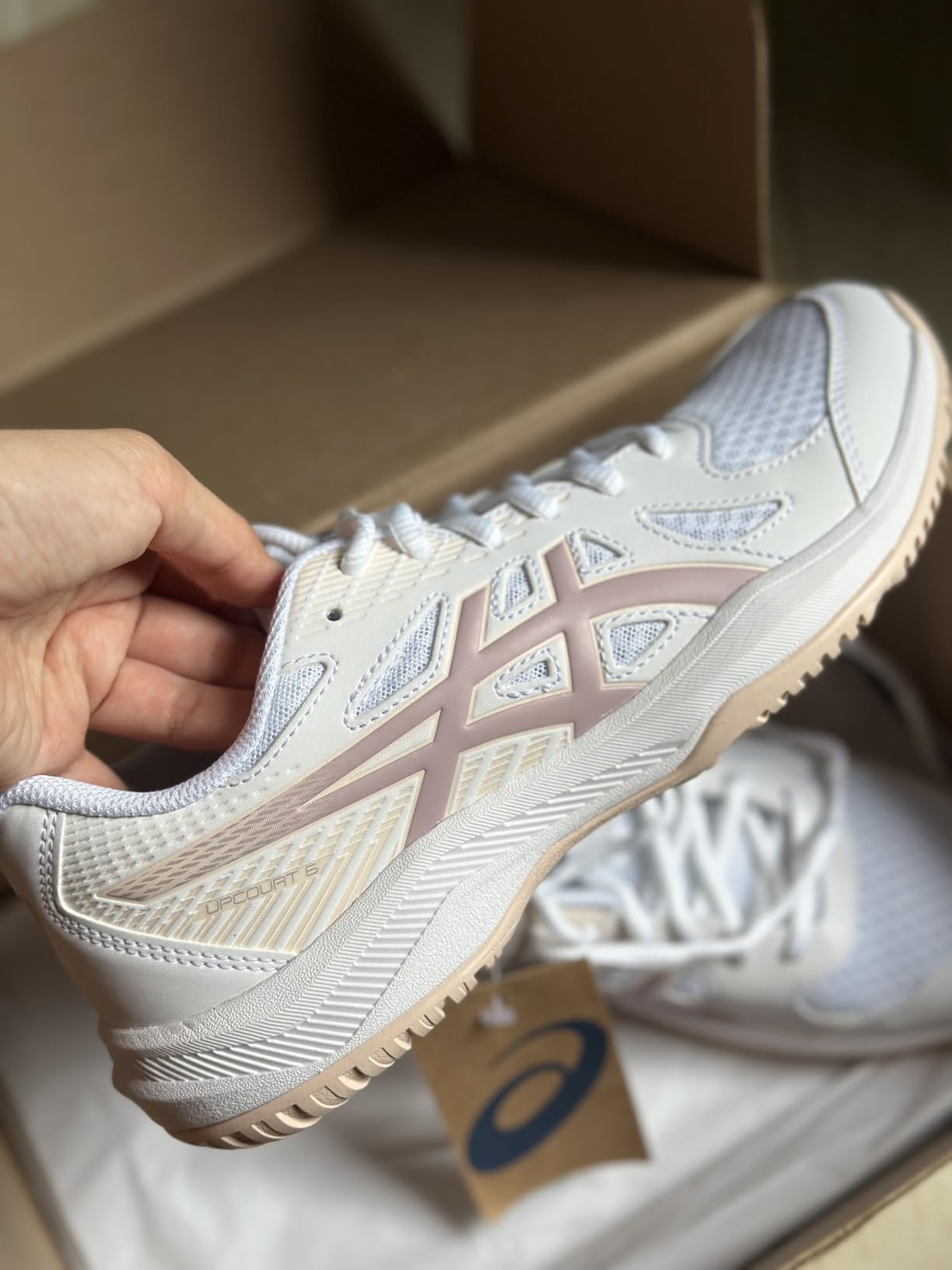 ASICS Women's Upcourt 6 Volleyball Shoes customer photo 2