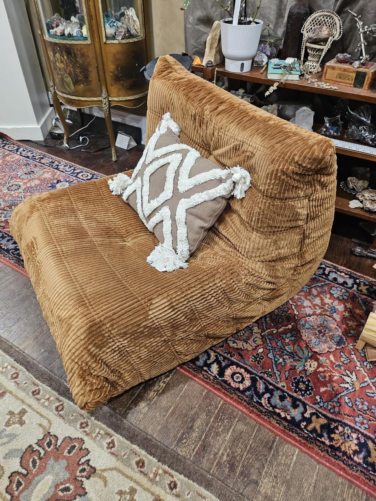Bean Bag Chairs for Adults,Large Togo Chair,Comfy Bean Bag Couch customer photo 2