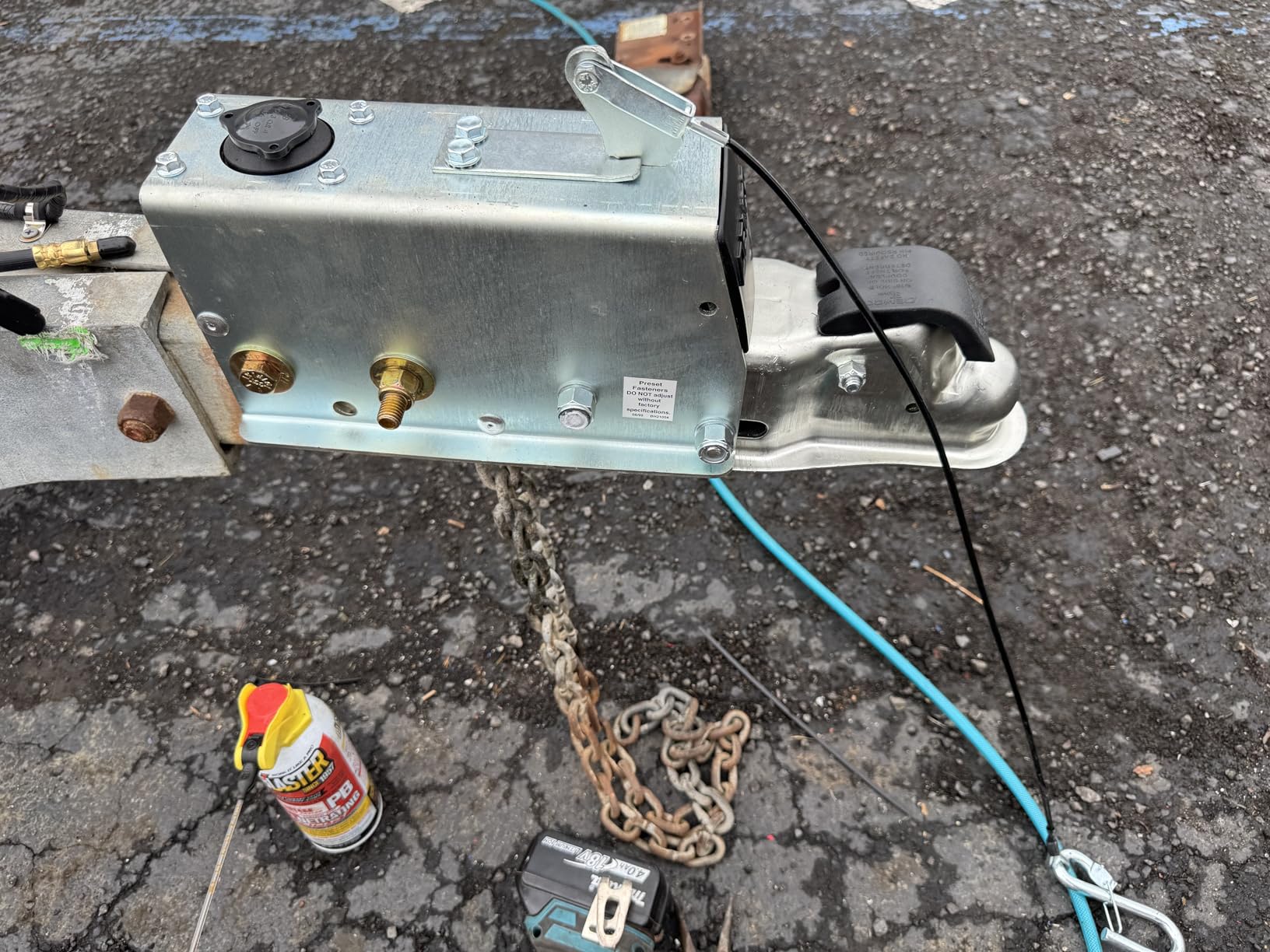 Demco DA70 Surge Brake Actuator for Hydraulic Drum Brakes 7K EZ-Latch 2