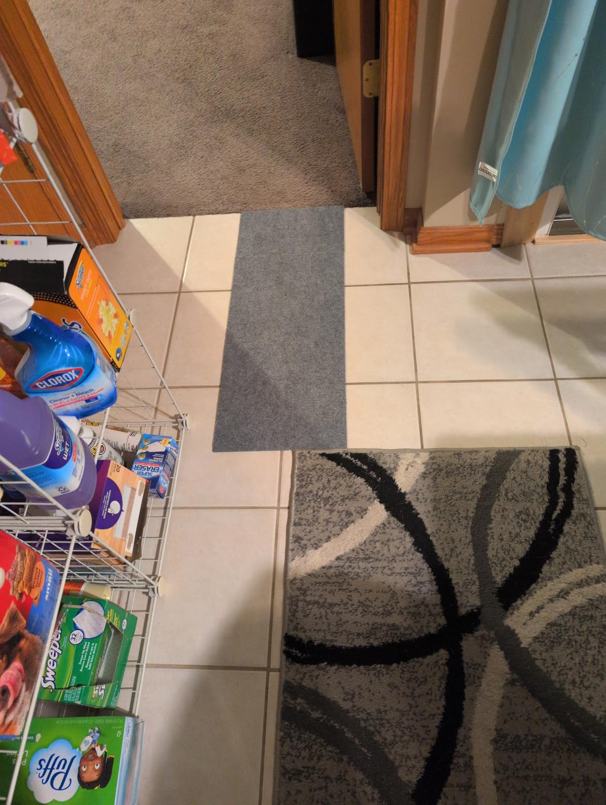 12x12 Inch Self-Adhesive Anti-Slip Carpet Tiles, 10 Pack customer photo 1