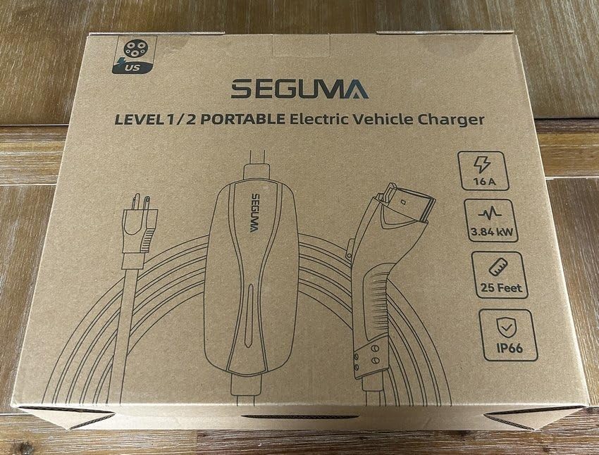 SEGUMA Level 1/2 EV Charger 16Amp Electric Car Charger for J1772 BEVs/PHEVs customer photo 1