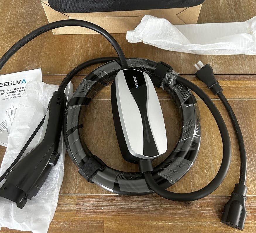 SEGUMA Level 1/2 EV Charger 16Amp Electric Car Charger for J1772 BEVs/PHEVs customer photo 2