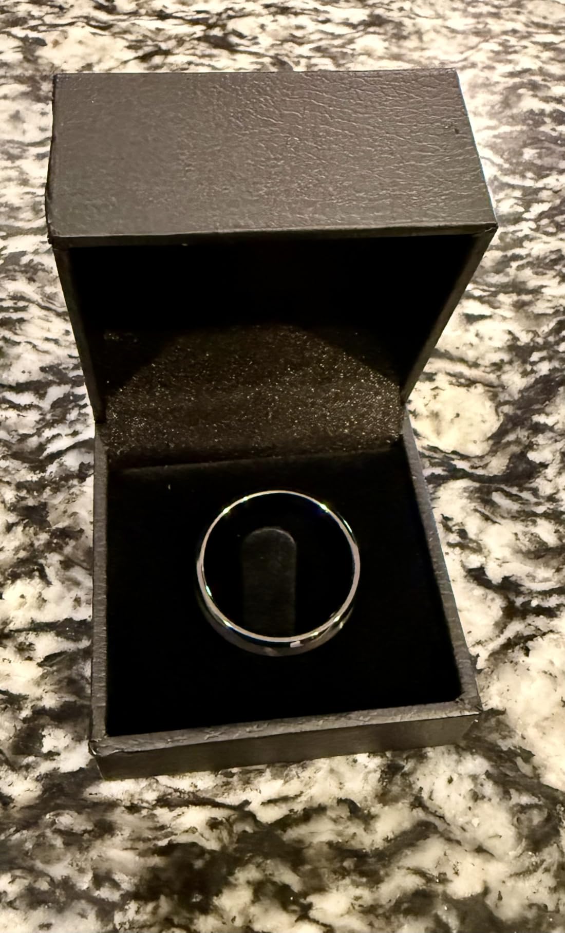 King Will Tungsten Men's Wedding Ring - Available in 6mm to 10mm customer photo 1
