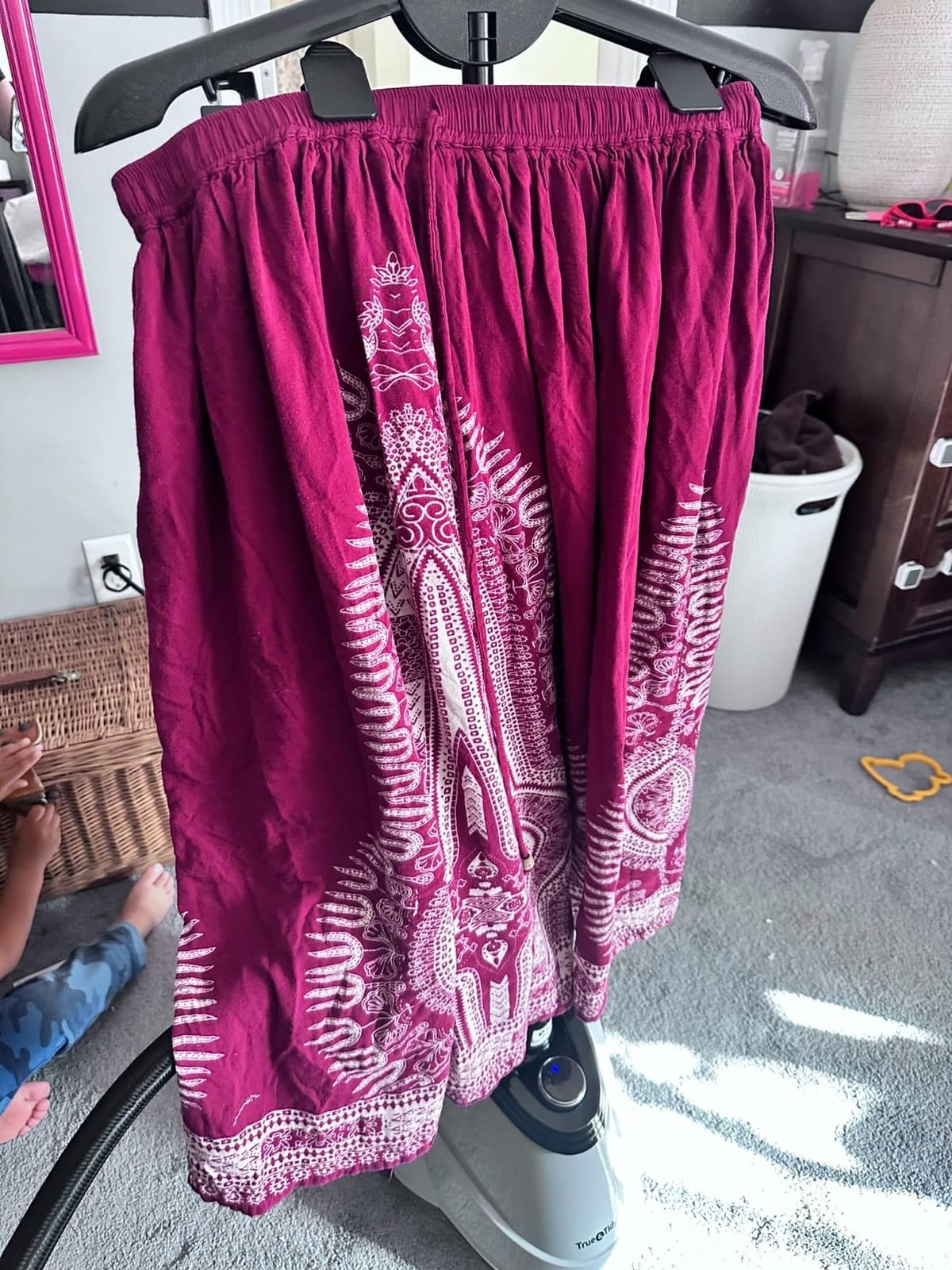 True & Tidy Heavy-Duty Garment Steamer w/ 3 Settings, 3L Water Tank, 1800W customer photo 2