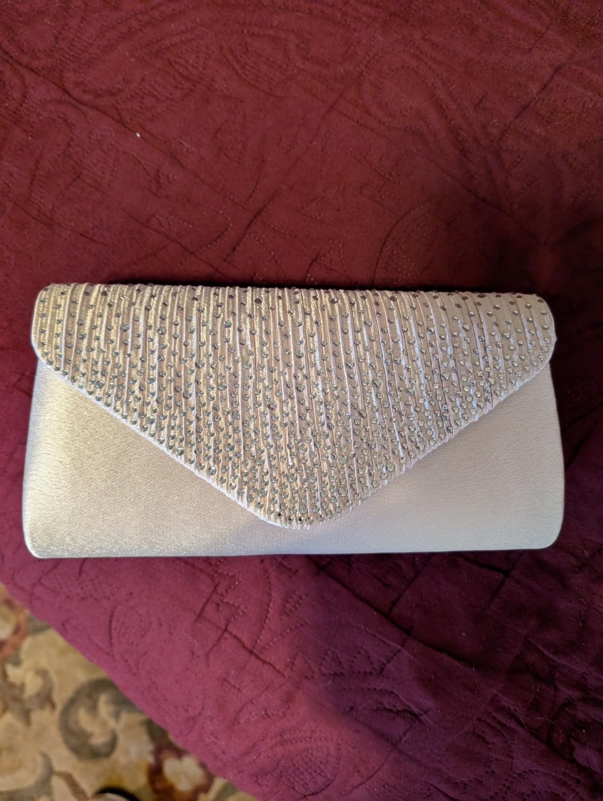BBjinronjy Clutch Purses for Women Evening Bag Formal Rhinestone Handbags for Wedding Party Cocktail Prom Dinner customer photo 1