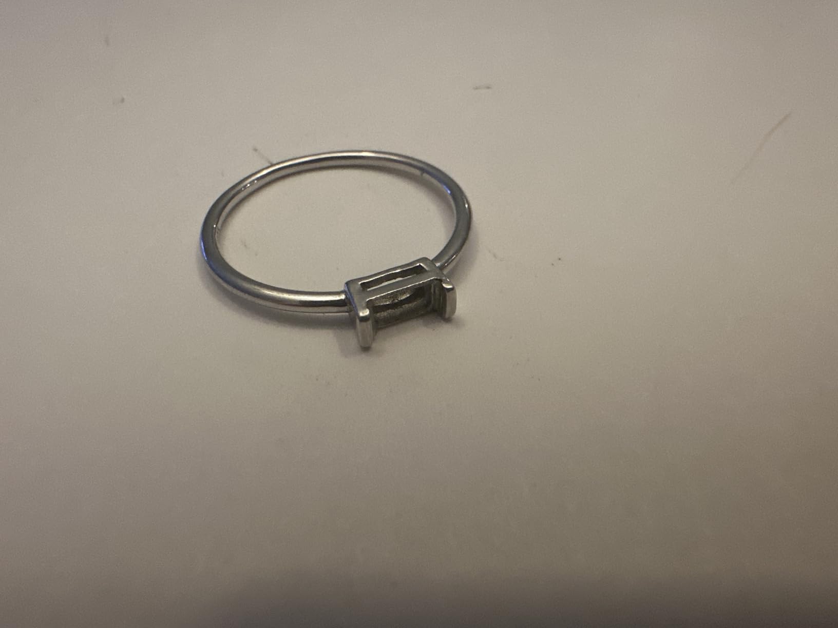 Helonley Birthstone Stack Rings for Women: 925 Sterling Silver Stacked Ring customer photo 2