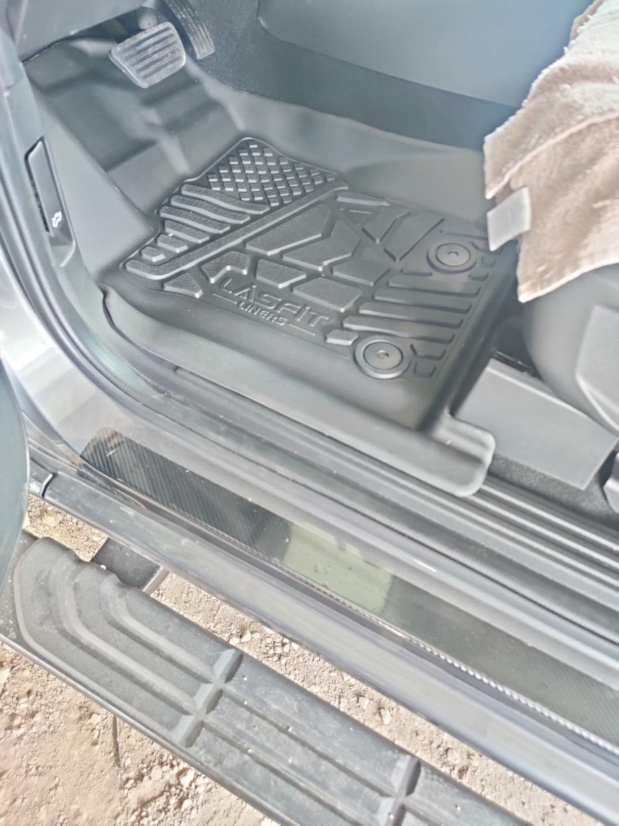LASFIT 5.7FT Truck Bed Mat for RAM 1500 2019-2027/RHO 2025-2027 67.4inches customer photo 2