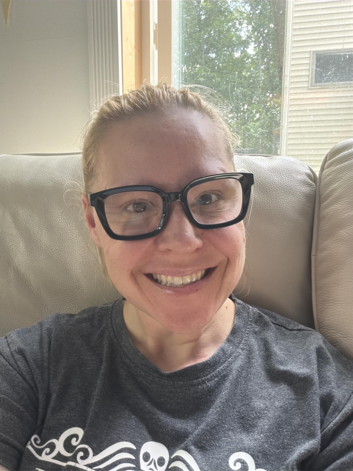 XVXV Reading Glasses for Women Men - Blue Light Blocking Readers Oversize Square Anti Glare with Spring Hinge customer photo 2