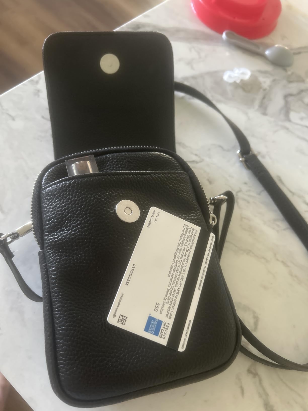 befen Genuine Leather Crossbody Bags for Women, Cell Phone Cross body Purse Bag with RFID Blocking Card Slots customer photo 1