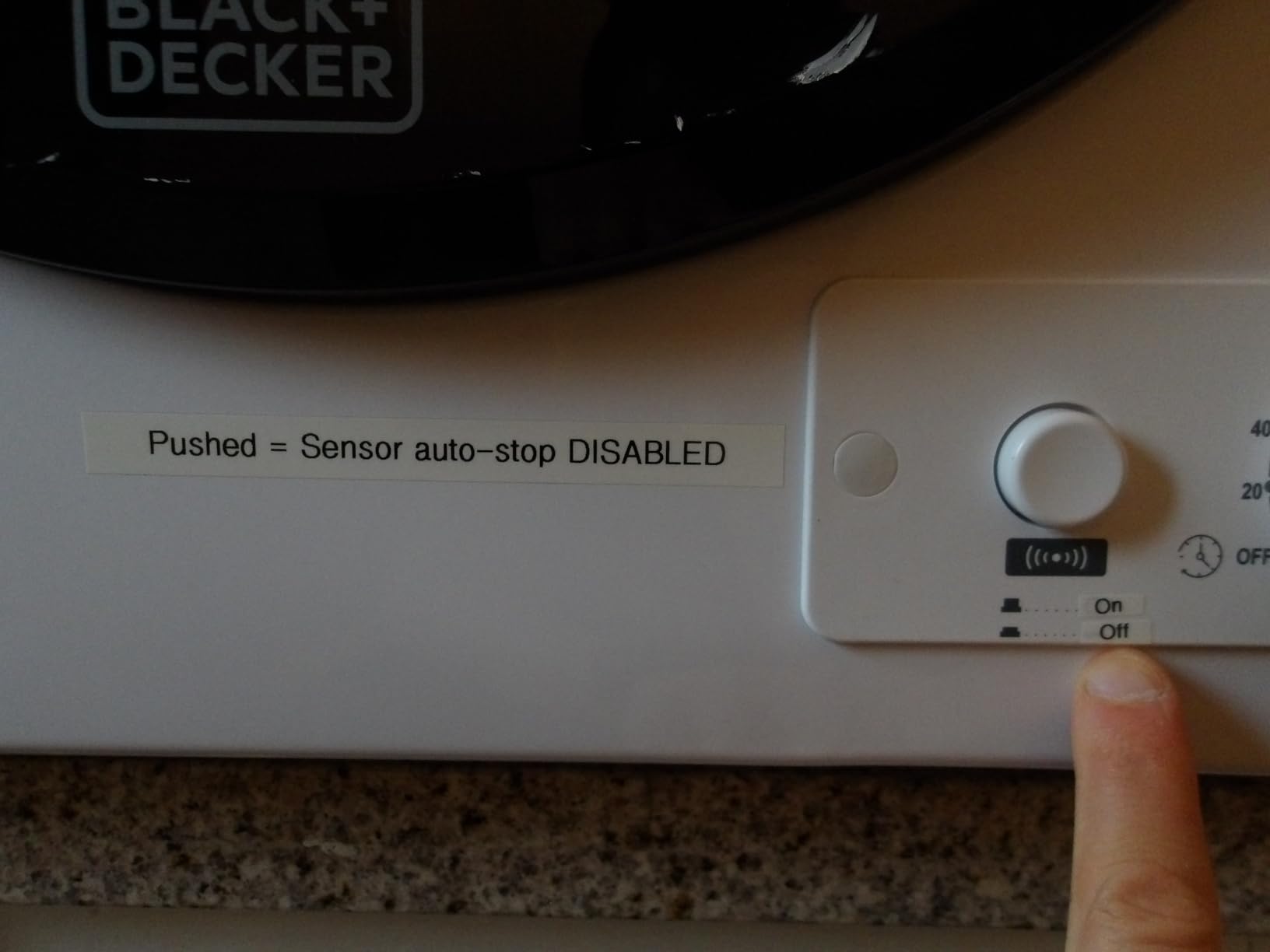 BLACK+DECKER 8.0 Cu. Ft. Electric Front Load Dryer with Steam, BFLD80ME customer photo 1