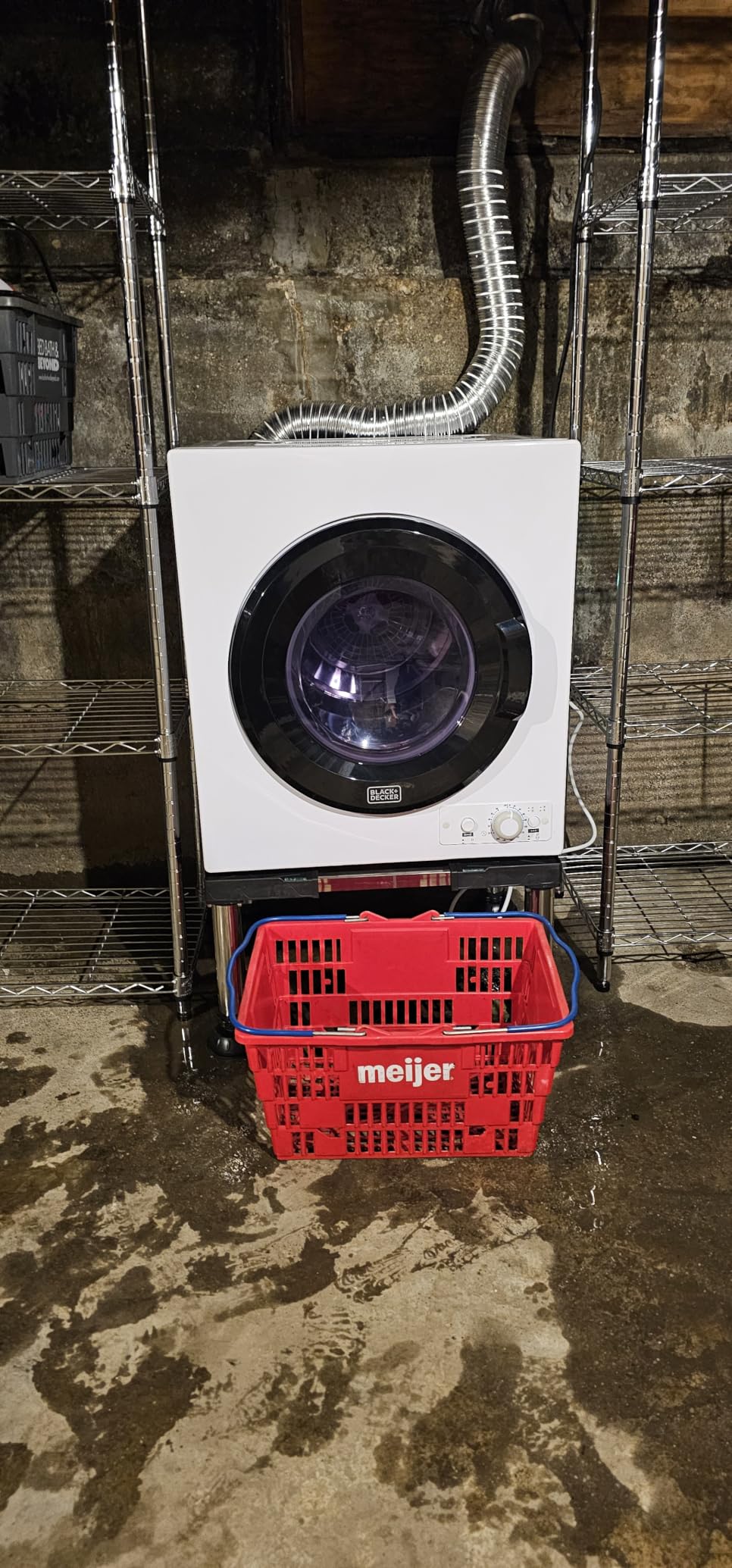 BLACK+DECKER 8.0 Cu. Ft. Electric Front Load Dryer with Steam, BFLD80ME customer photo 2