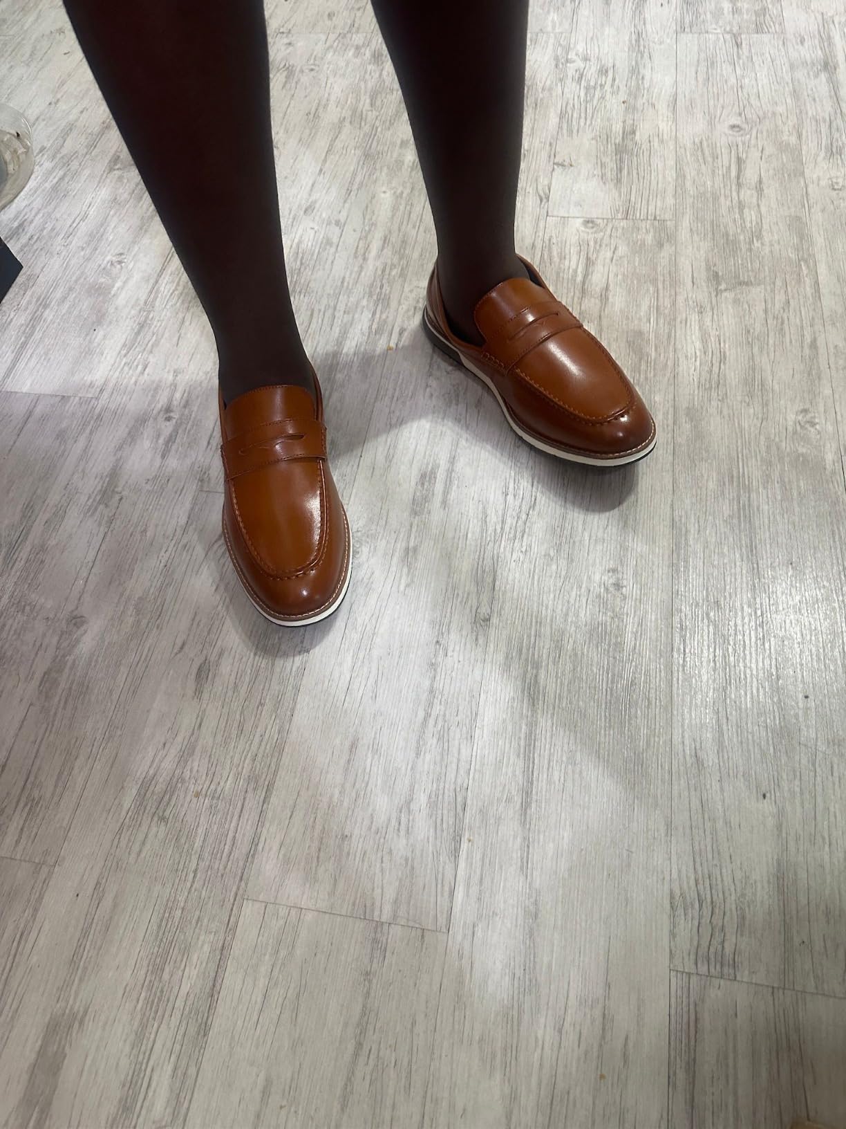 Bruno Marc Men's Dress Penny Loafer Slip-on Shoes customer photo 1