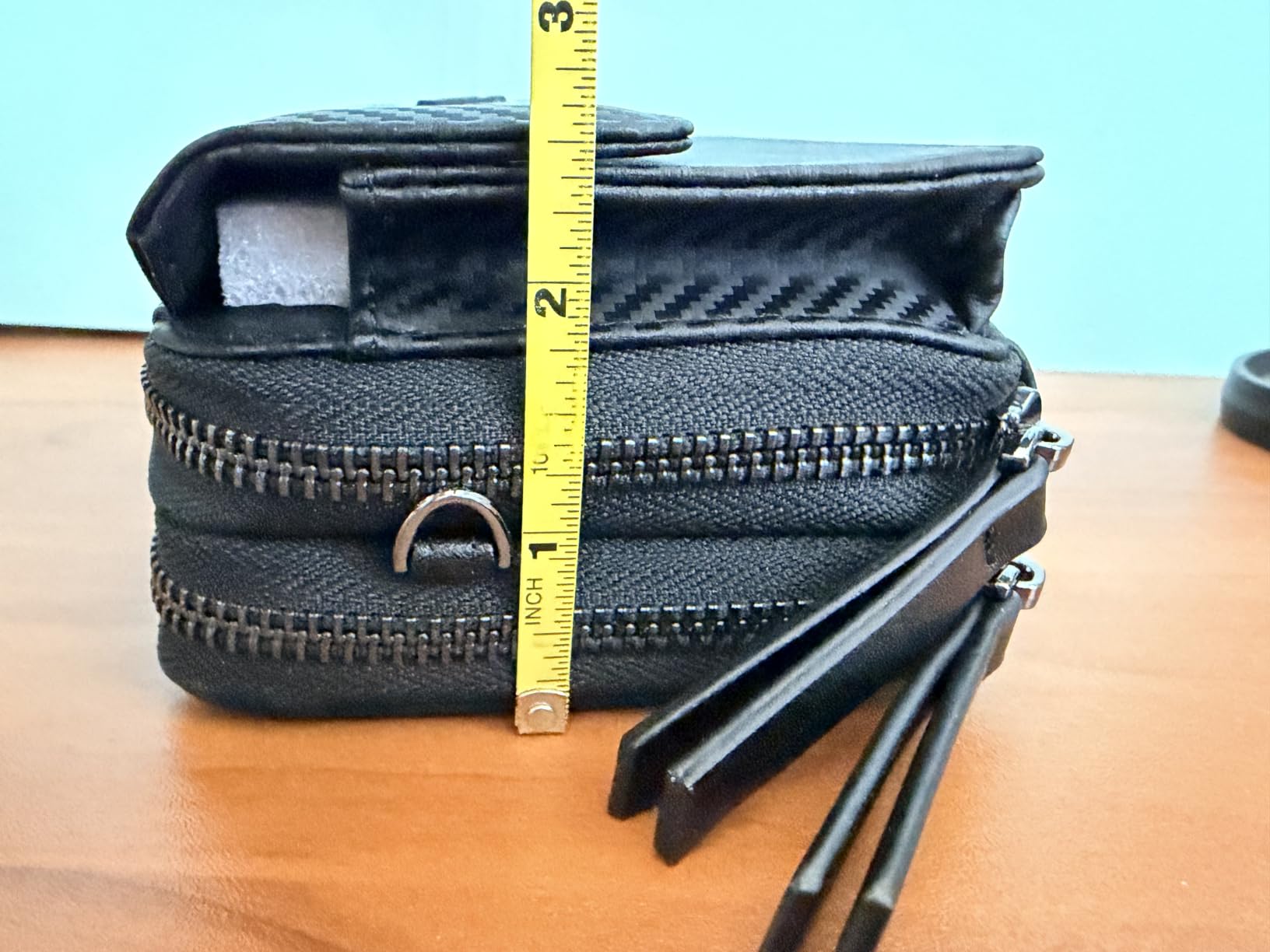 Lanyani RFID Crossbody Wallet Wristlet Purse with Phone Pocket For Women Vegan Leather customer photo 1