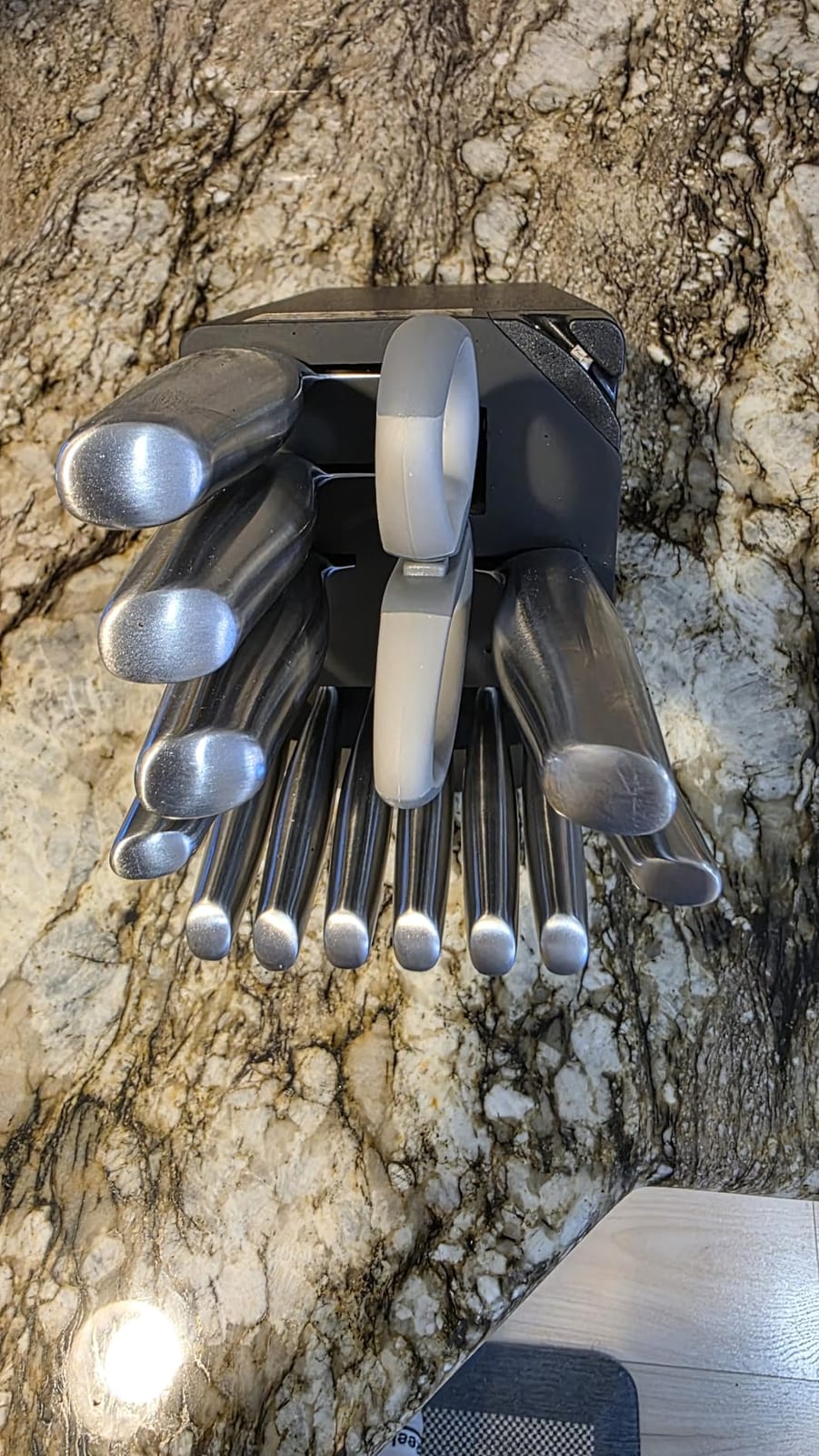 KnifeSaga 14 Pcs Knife Set with Block, Premium, Razor Sharp, Japanese Steel customer photo 1