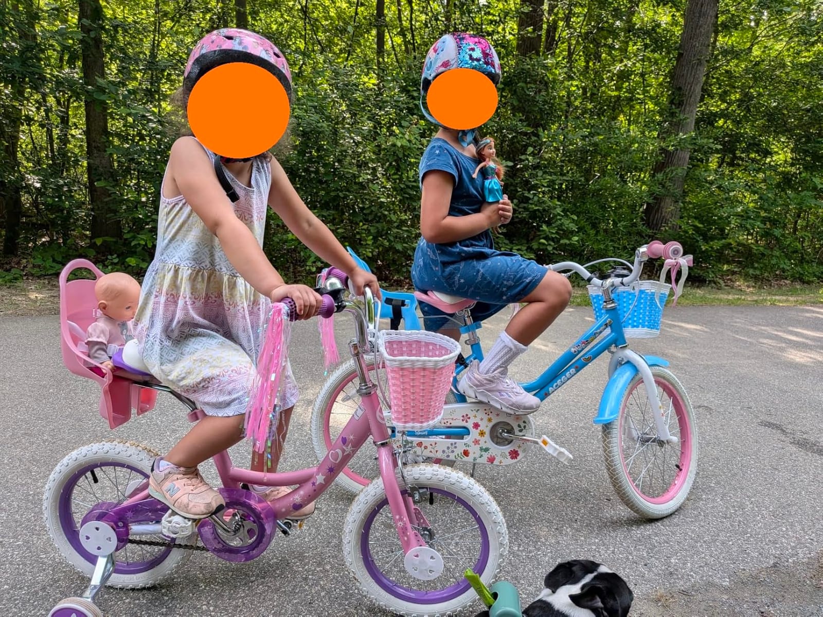 WEIZE Girls Kids Bike 14 16 18 Inch Children Bicycles with Training Wheels customer photo 1