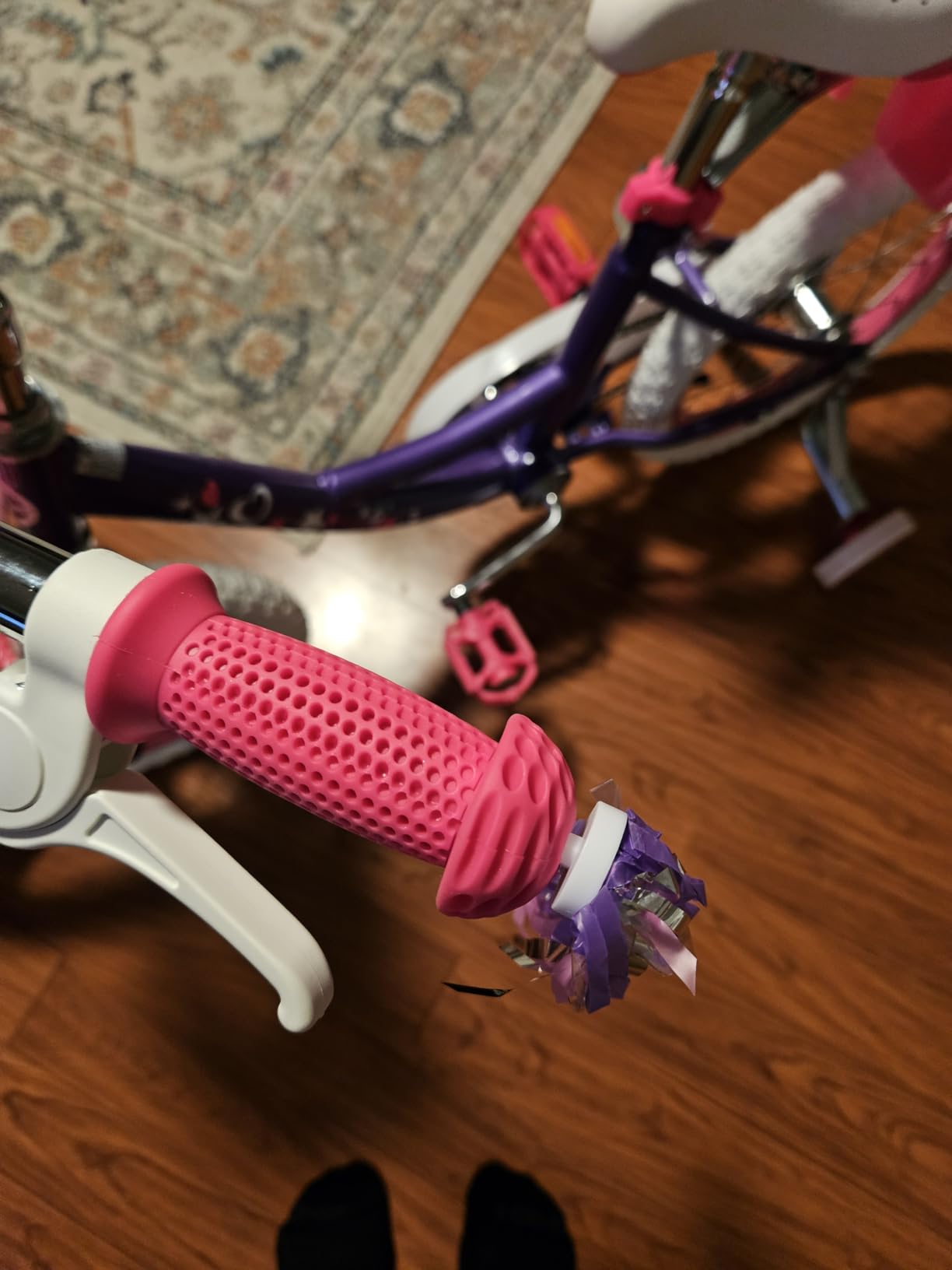 WEIZE Girls Kids Bike 14 16 18 Inch Children Bicycles with Training Wheels customer photo 2