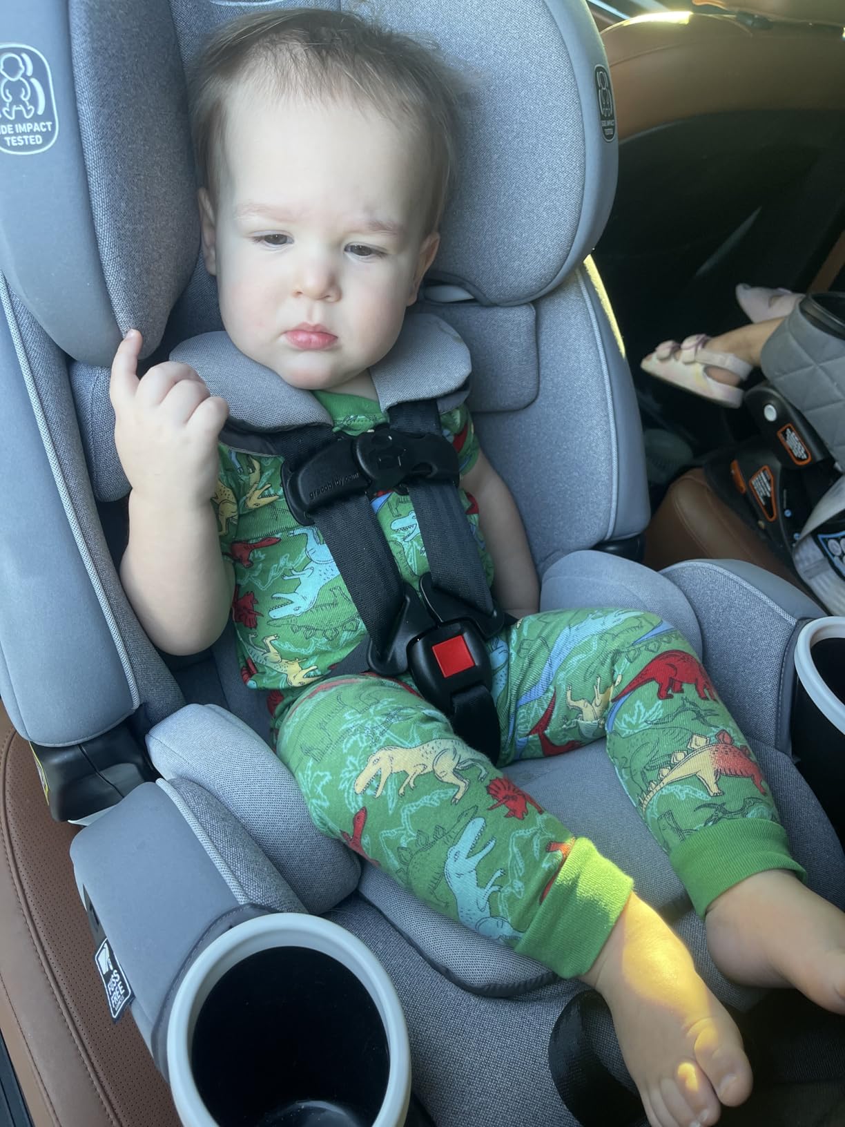 Graco 4Ever DLX 4-in-1 Convertible Car Seat, Charlie customer photo 2
