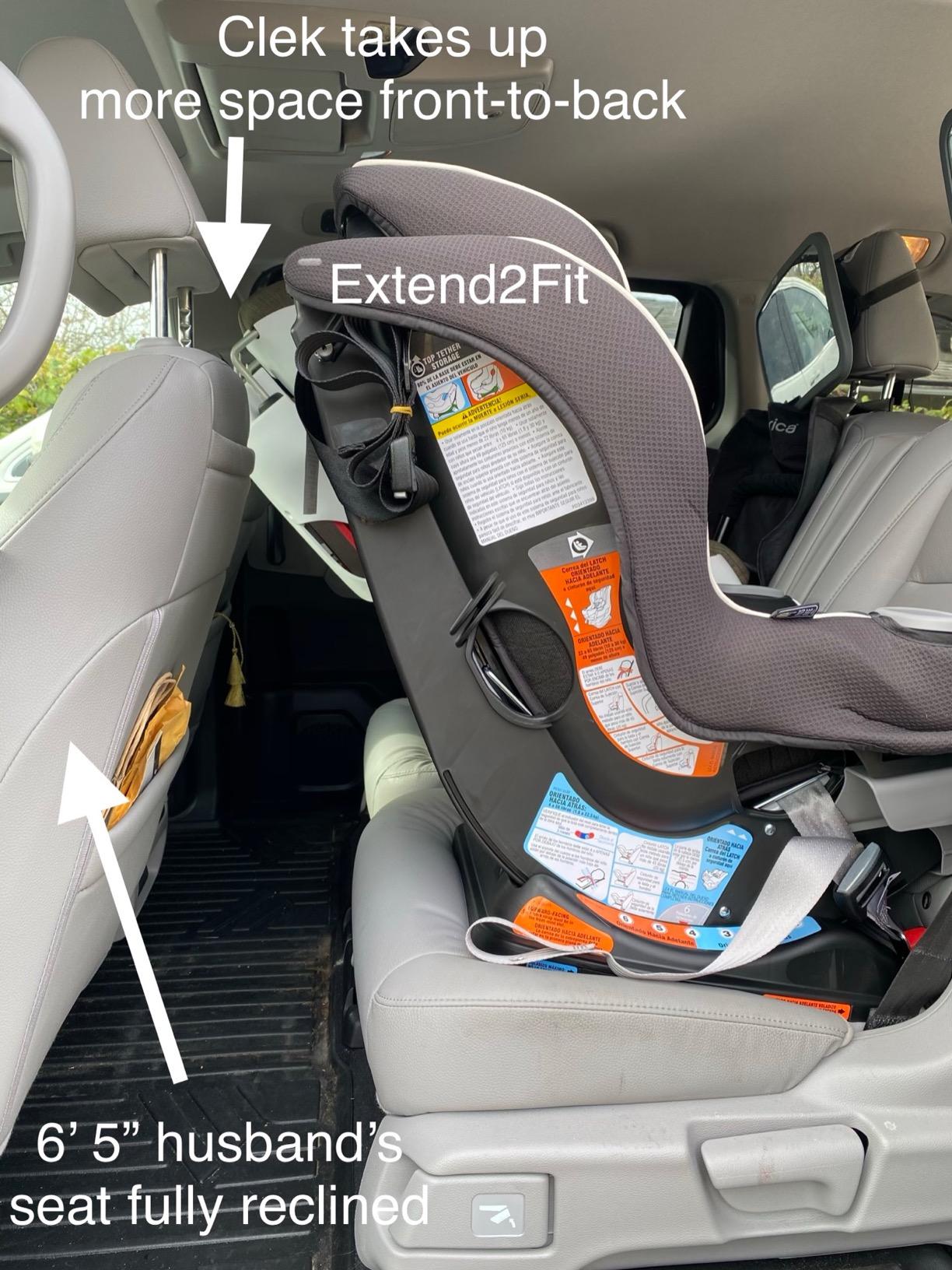 Graco Extend2Fit 2-in-1 Convertible Car Seat, Redmond customer photo 1