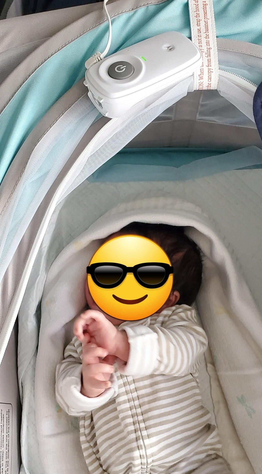 Motorola Nursery Audio Baby Monitor, No WiFi, Long Range 1000 ft, Volume Control, DECT Private Connection, Cry Detection, Portable Battery Parent Unit, Ideal for Safe Monitoring, No App, AM21 customer photo 2