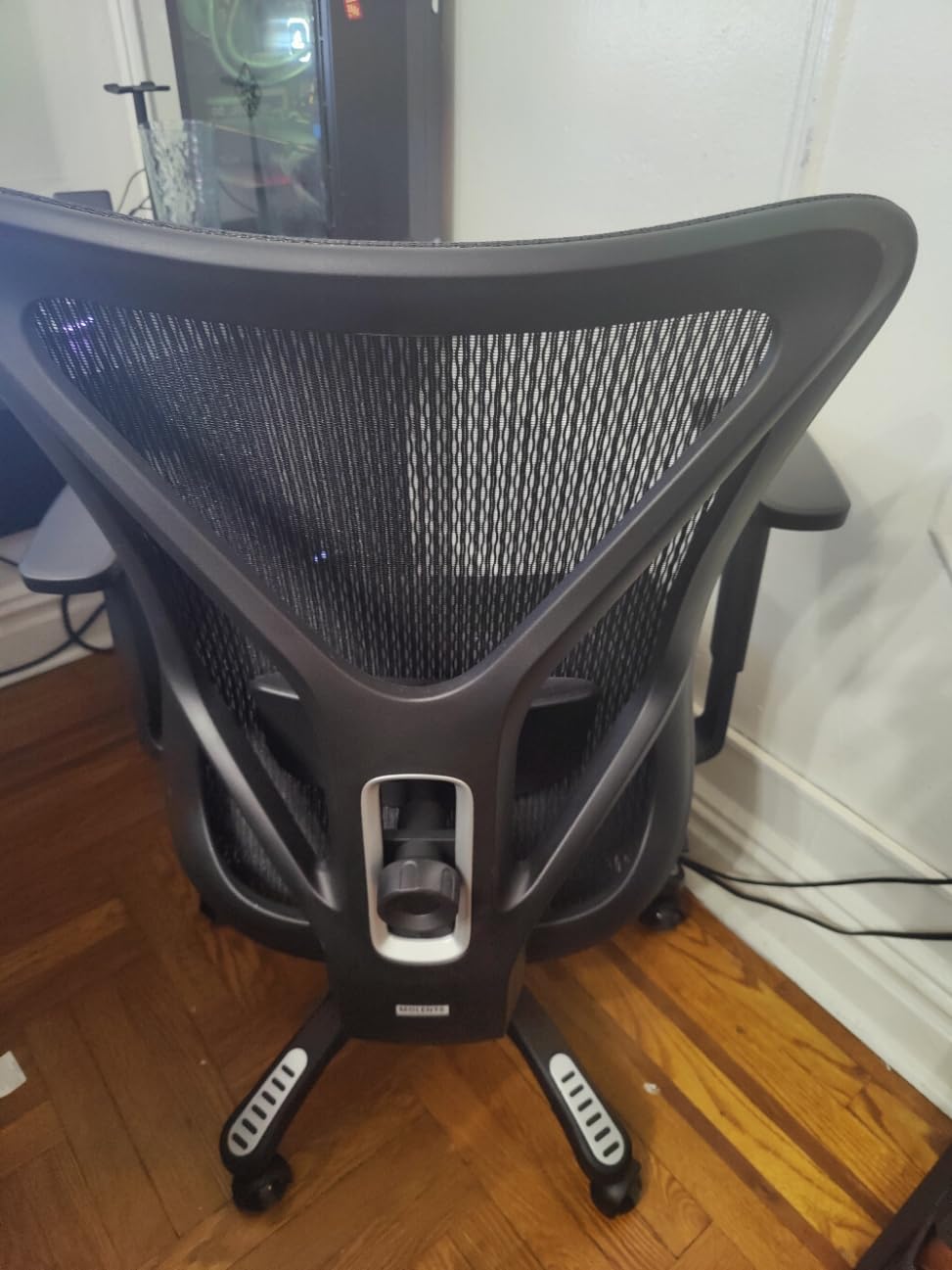 Ergonomic Office Chair, Mesh Computer Desk Chairs with BIFMA X5.1 Certified, Adjustable Lumbar Support, 3D Arm, Tilt Back, Wide Seat, Comfy Swivel Work Task Chair for Company and Home (Obsidian Black) customer photo 1