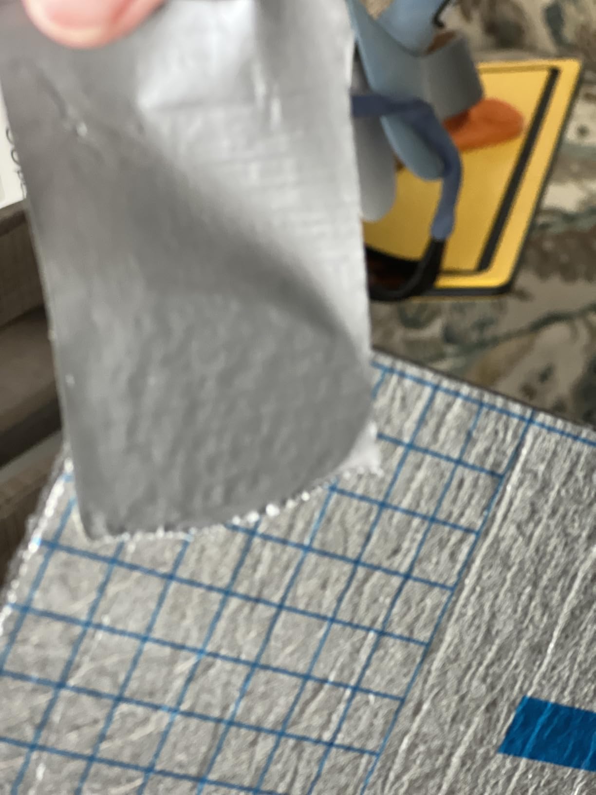 VallisCo 30 Pack Carpet Tile - 12” X 12” Self Adhesive Carpet Floor Tiles Anti-Slip Squares Peel and Stick Floor Tile DIY Installation for Bedroom (Dark Gray) customer photo 1