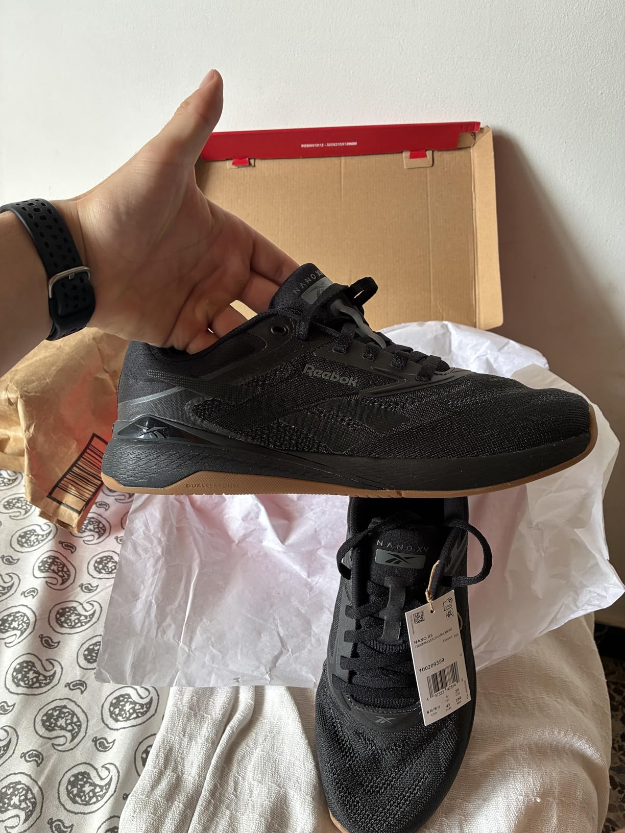 Reebok Nano X5 Men's Shoes, Cross Training Sneakers for Men customer photo 2