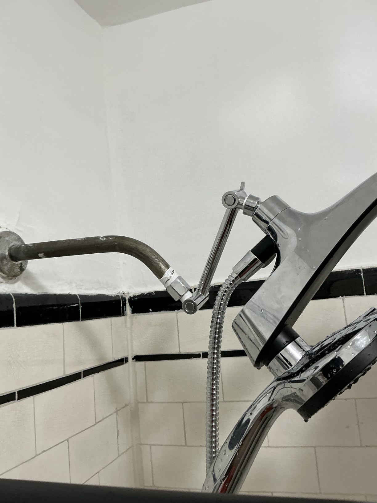 Rain Shower Head with Handheld Showerhead, Chrome 1.8GPM 460311 customer photo 1