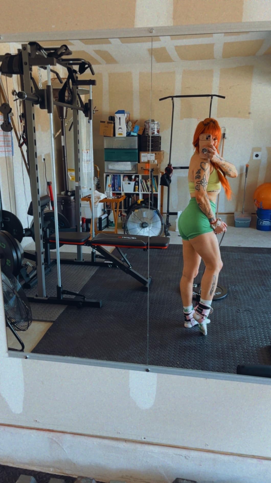 LOAAO Home Gym Mirror 48