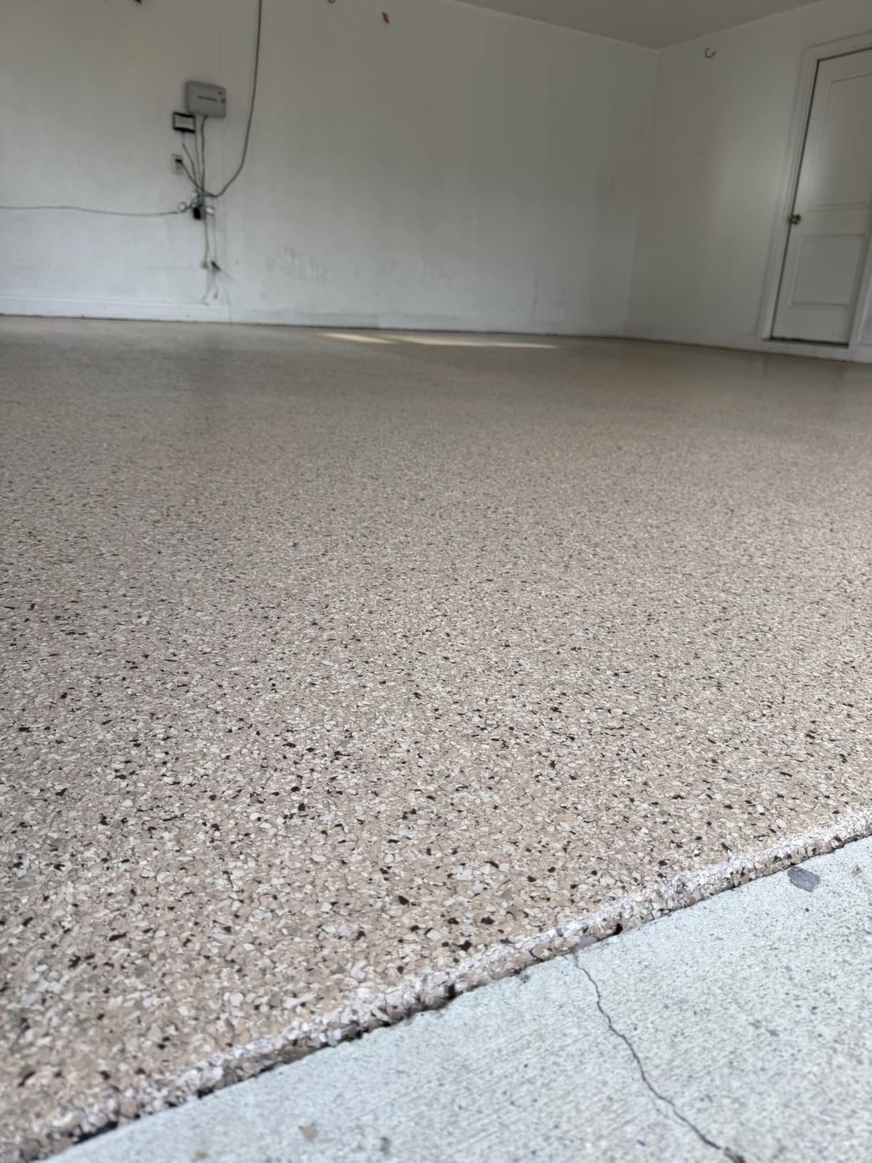 Epoxy Resin Coating 3 Gallon Kit - Haze Gray - Standard Cure Speed - For Floors, Counter Tops, Garages & More -100% Solids -2 Components - Self Leveling, Chemical Resistant, Solvent-Free customer photo 2