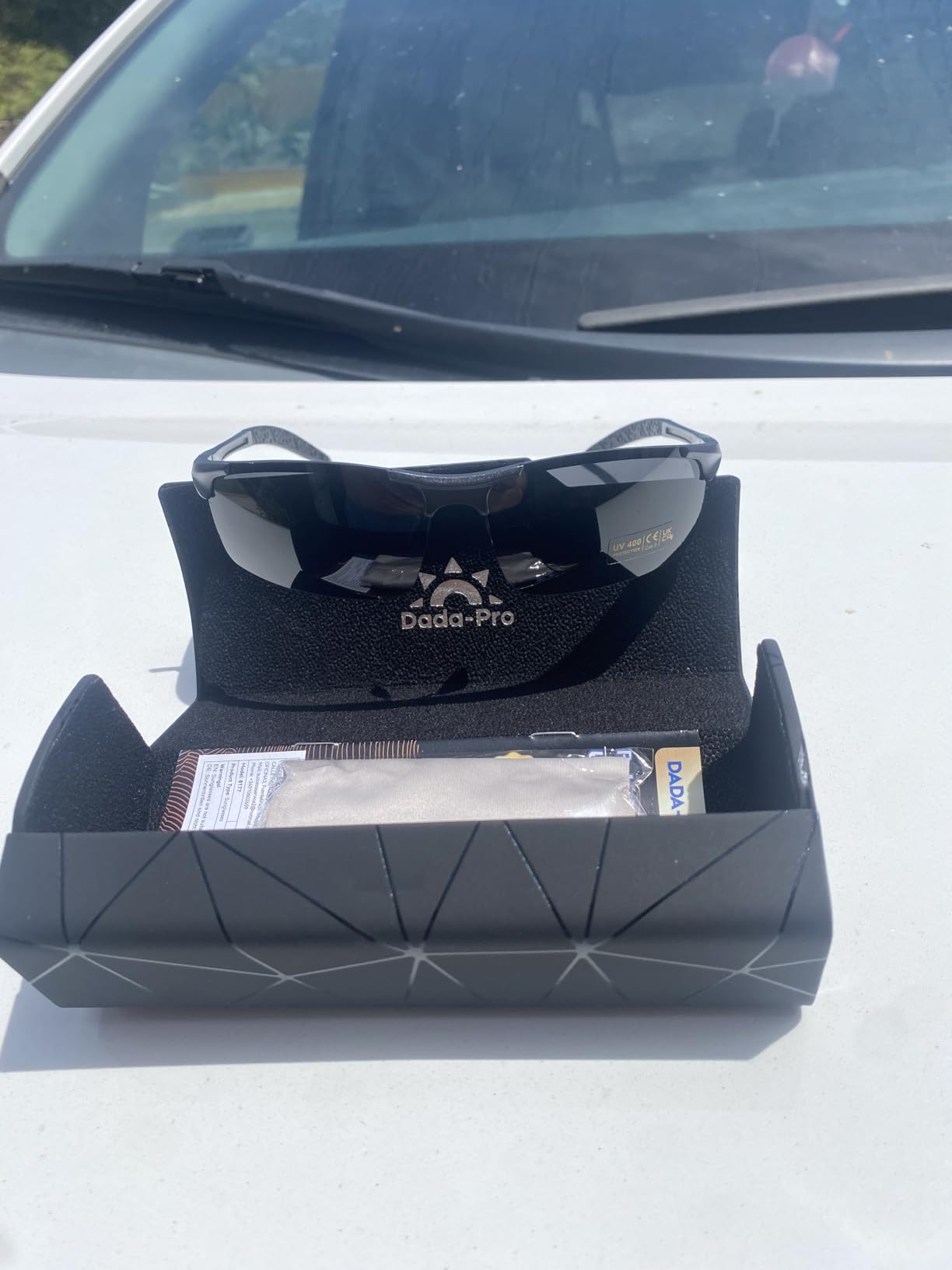 DADA-PRO Polarized Sunglasses Men Sport Driving Sun Glasses Ultralight Al-Mg Mirrored Shades UV400 Protection customer photo 1