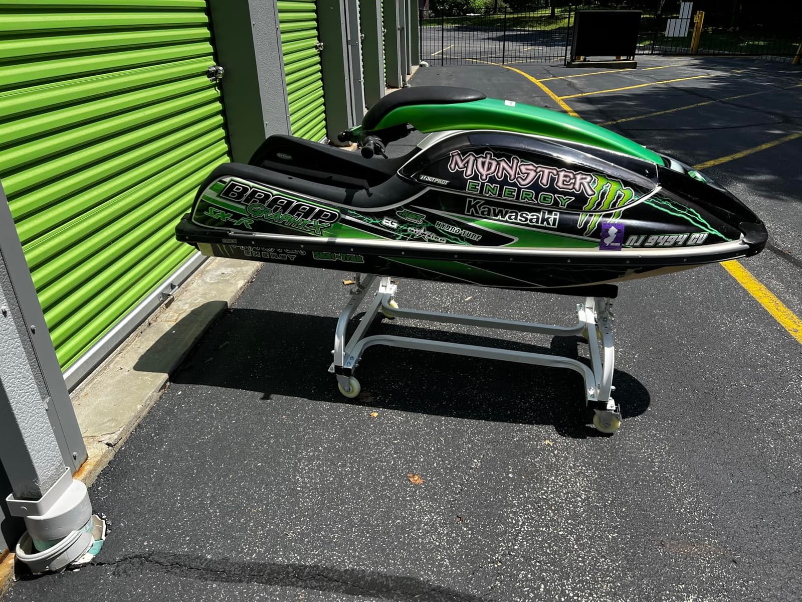 VEVOR Watercraft PWC Dolly, 1300 lbs Load Capacity, Jet Ski Stand PWC Cart for Moving Watercraft, Adjustable Bunks with 4 Casters & 2 Brakes, Heavy-Duty Jet Ski Cart for Kayaks, Jet Skis, Speedboats customer photo 2