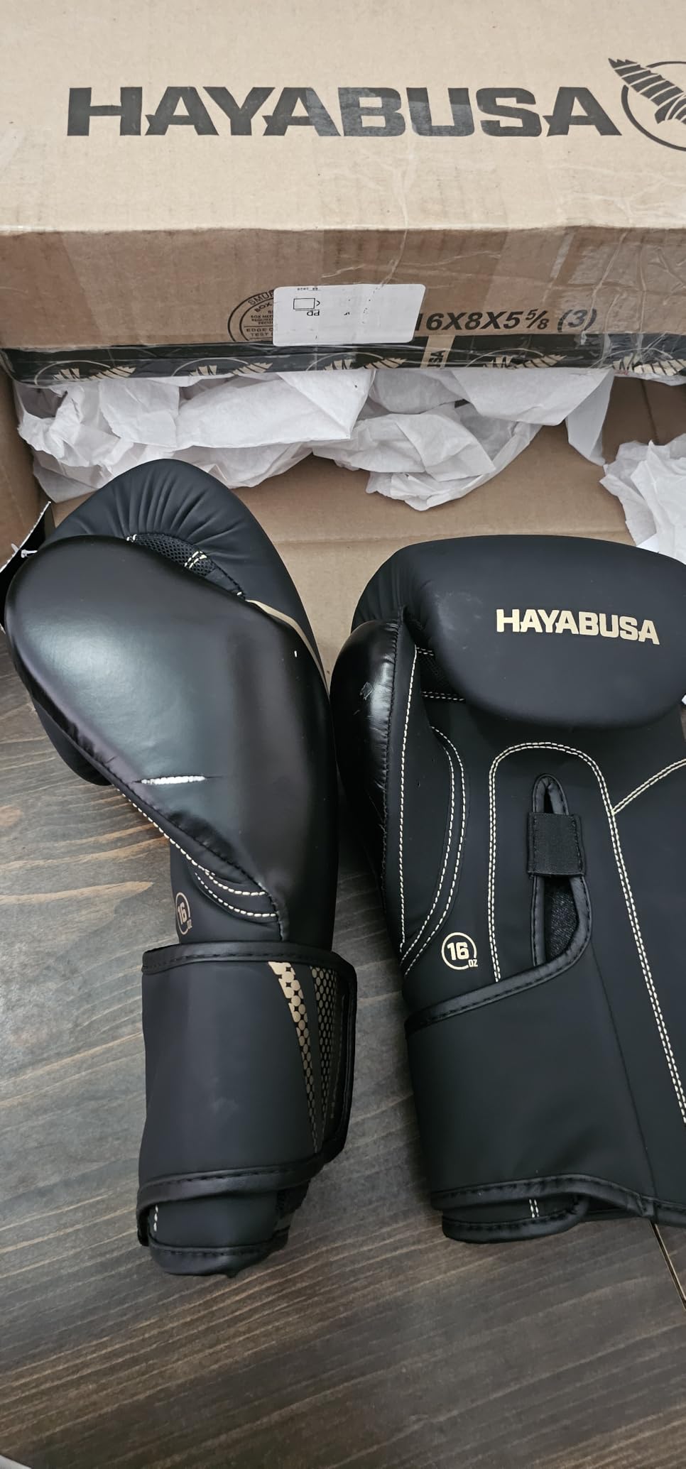 Hayabusa Sport Boxing Gloves - Dual-Splinted customer photo 2