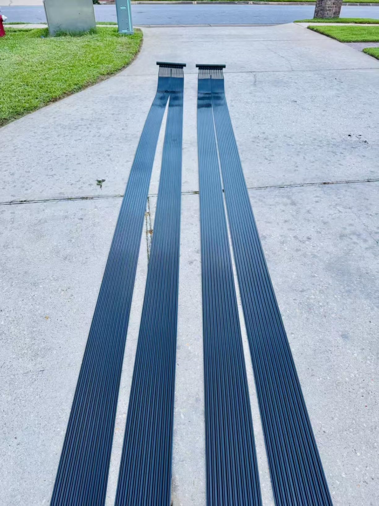 IRONMAX 2.5 x 10 Feet Solar Pool Heater for Above-Ground & Inground Pools customer photo 1