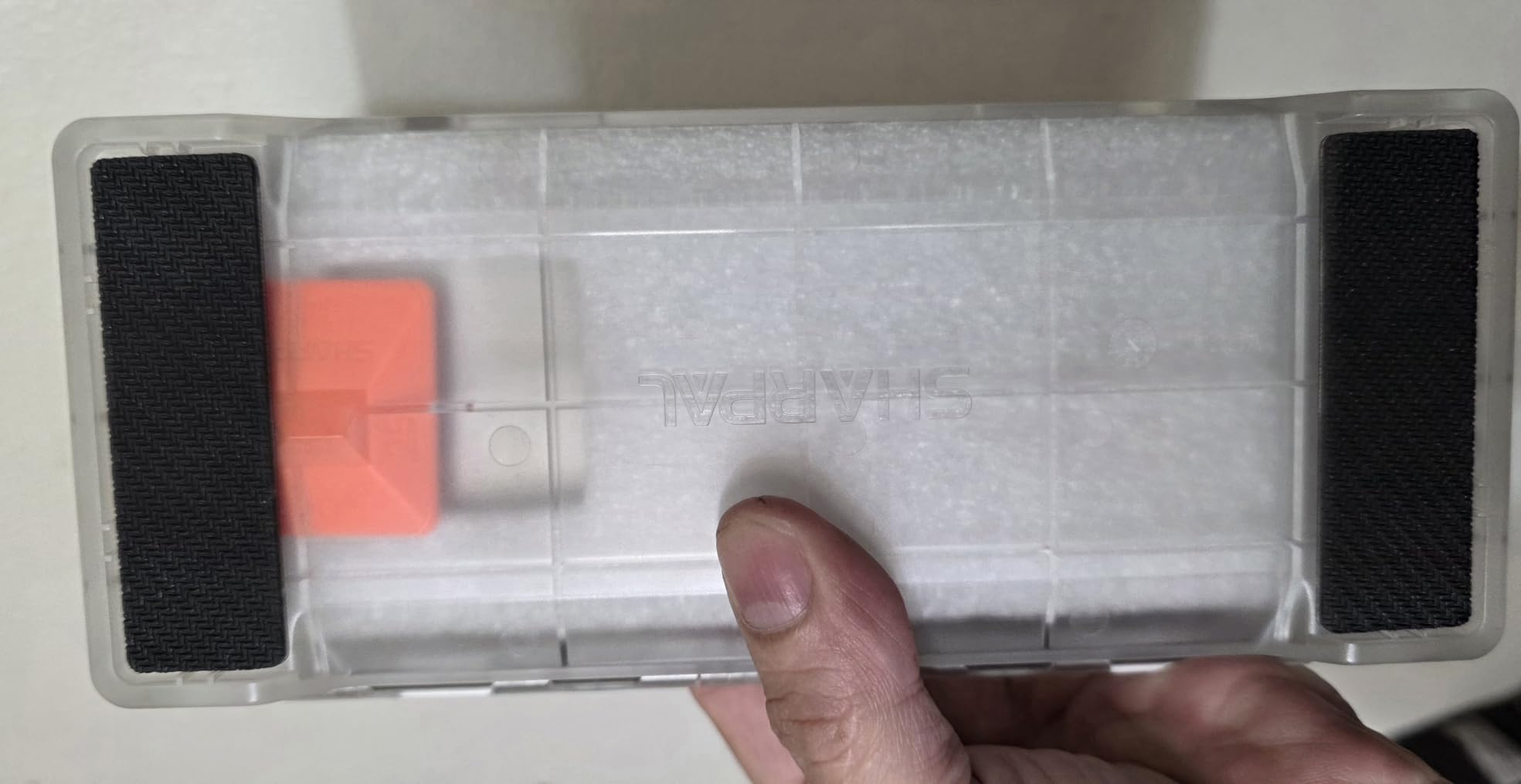 SHARPAL 160H 2PCS 2-in-1 Whetstone and Sharpening Stone Holder&Storage Case customer photo 2