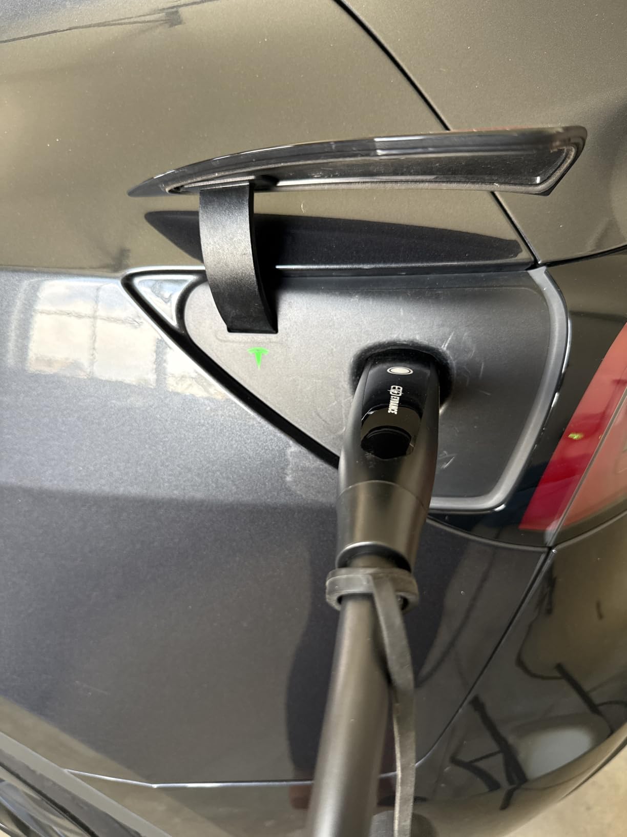 EVDANCE Level 2 EV Charger for Tesla, 40A / 9.6kW Fast Home EV Charging Station with NEMA 14-50 Plug, 25FT Cable, Adjustable Current & Delay Timer, Compatible with All Tesla Model 3/Y/S/X (NACS Plug) customer photo 1