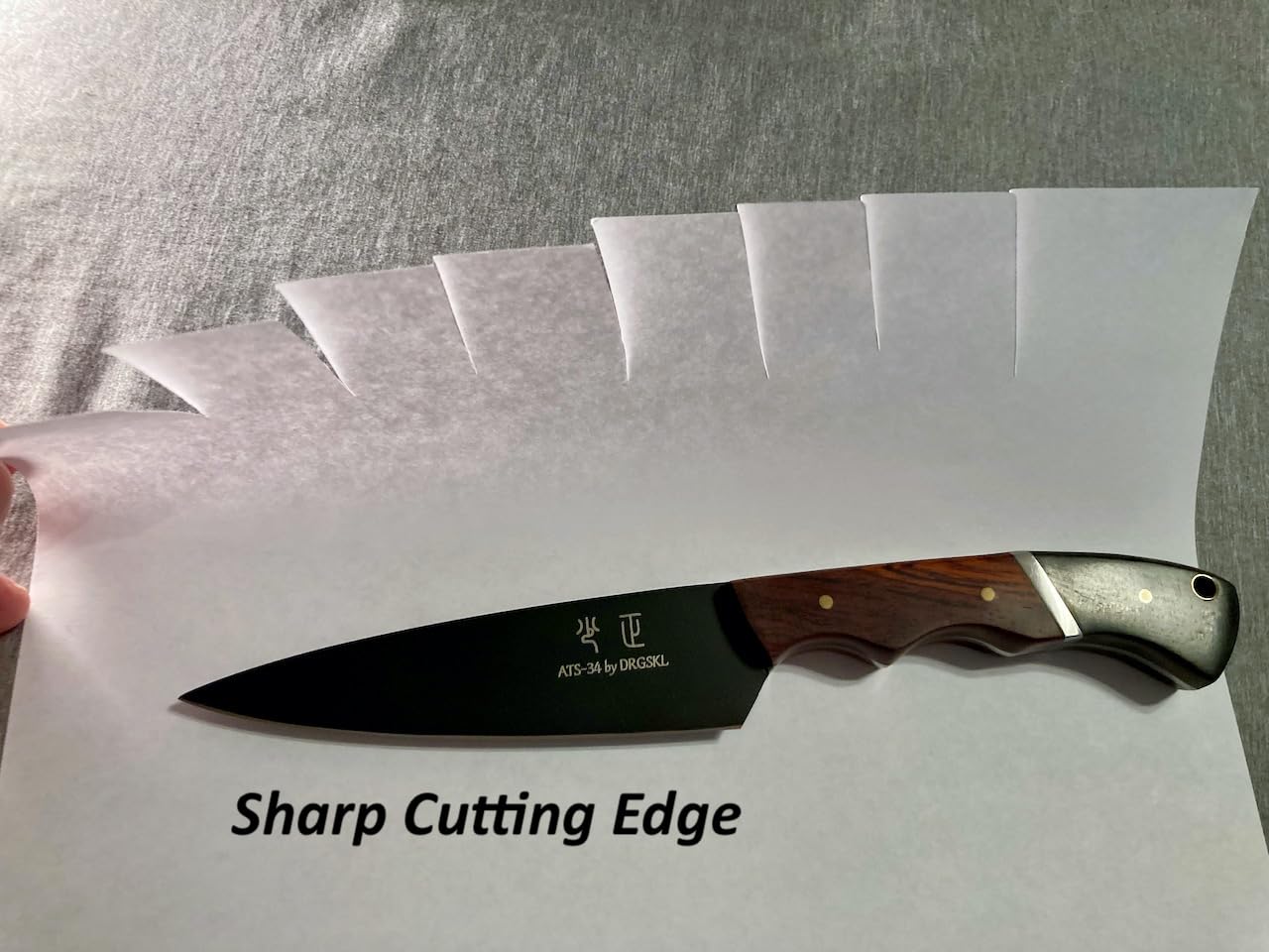 DRGSKL Kitchen Utility Knife From Japan - Small Chef Knife 5 Inch customer photo 2