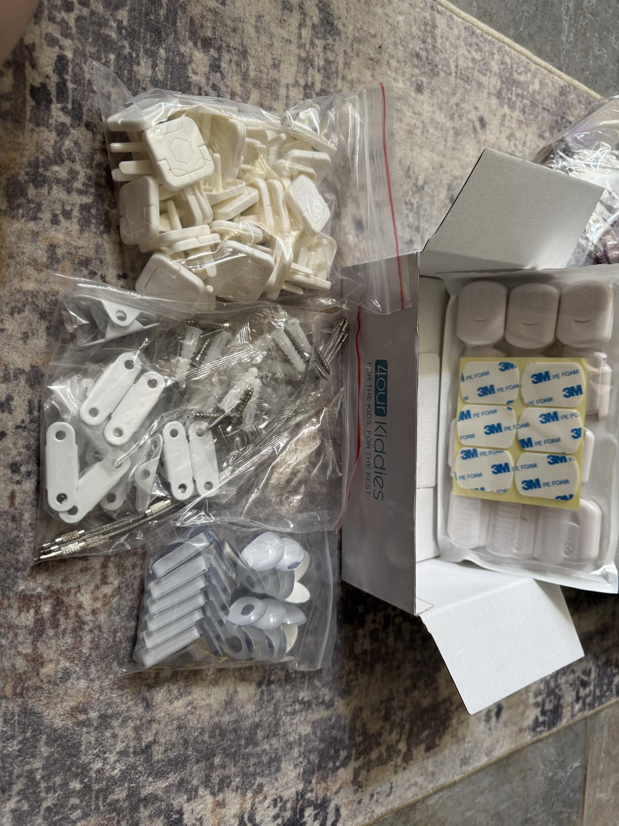 4our Kiddies 56-Piece Baby Proofing Kit & Child Safety Essentials customer photo 1