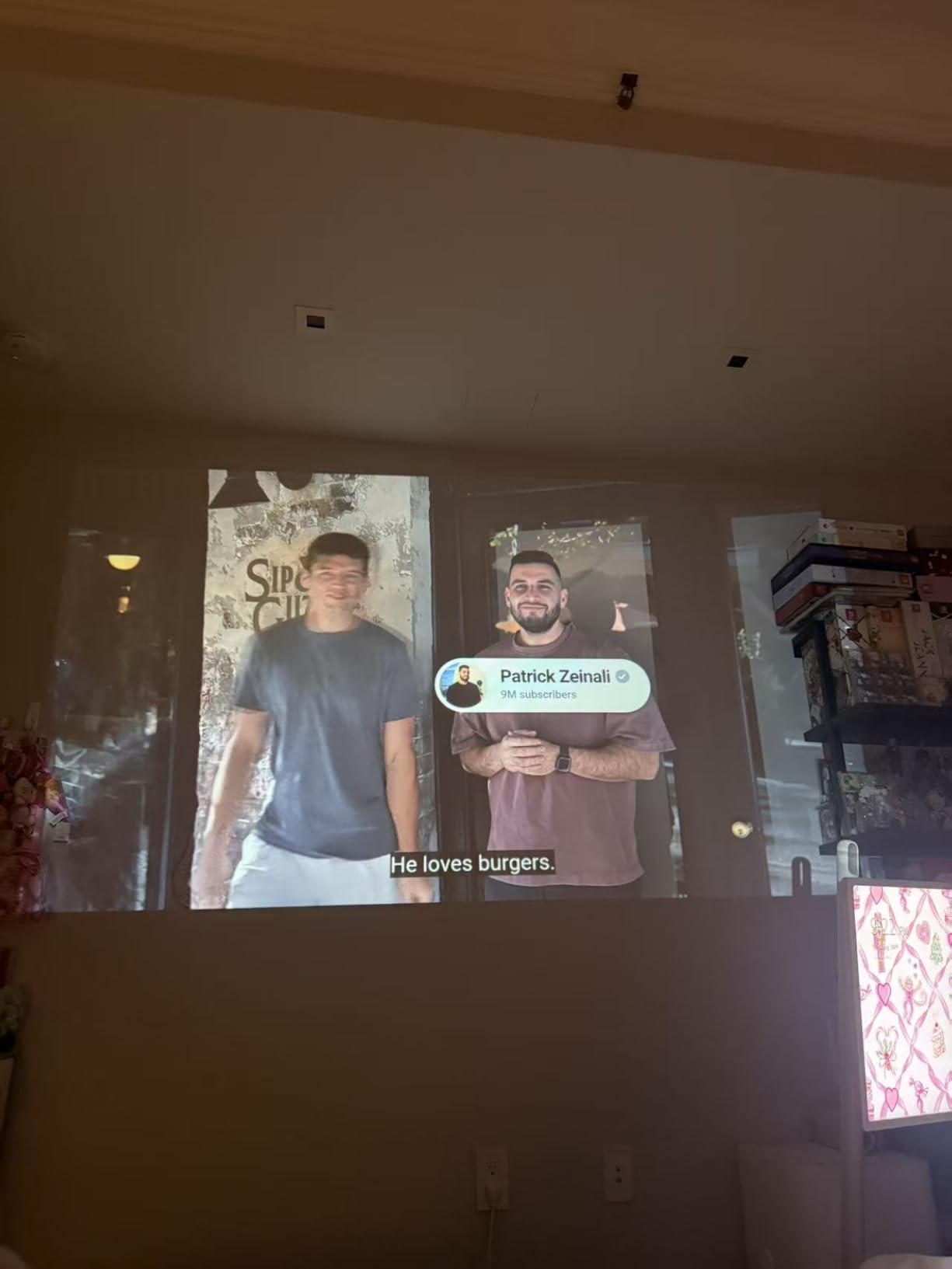 Mini Projector with Wifi and Bluetooth, Built-in Apps,Movie Projector customer photo 1