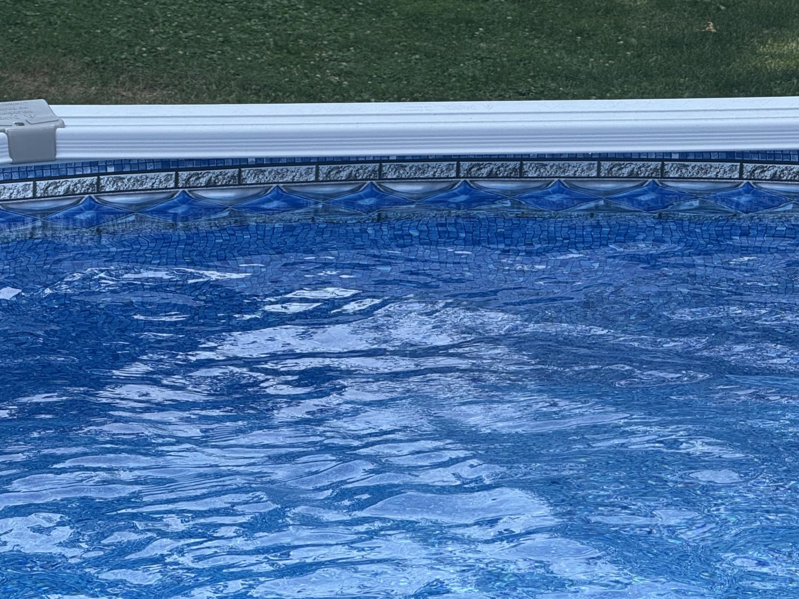 Swimline Unibead Pool Liner for Above Ground Pools, StoneHarbor, 21 (Round), 52 Inch Wall, 25 Gauge customer photo 1
