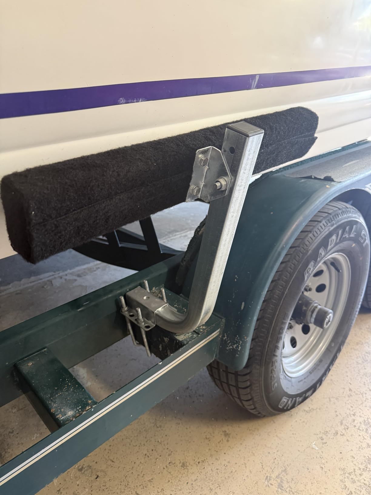 Boat Trailer Side Guide Bunks, 57