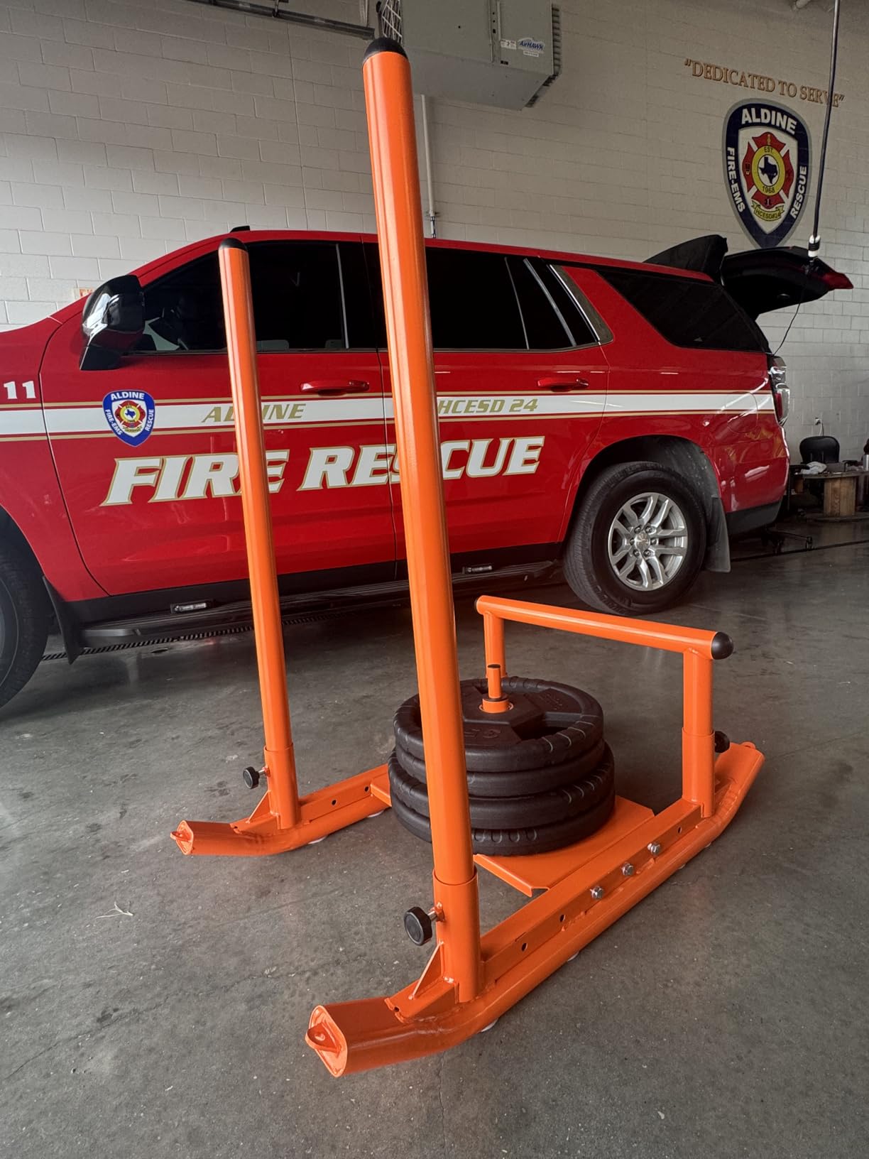 VEVOR Weight Sled,Workout Sled for Push-Pull Running & Strength Training customer photo 1