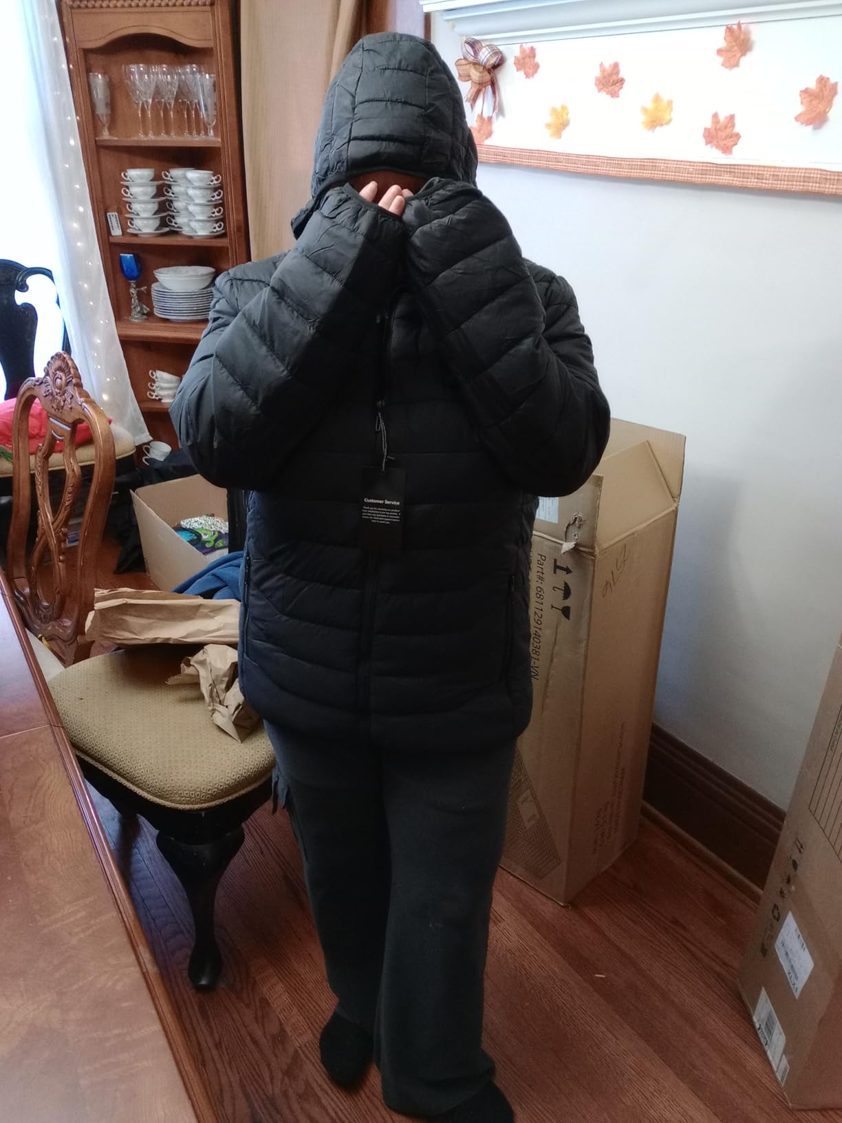 Heated Jackets for Women & Men with Battery, 15 Heating Zones, Dual Control Heating Coat for Winter Outdoor customer photo 1