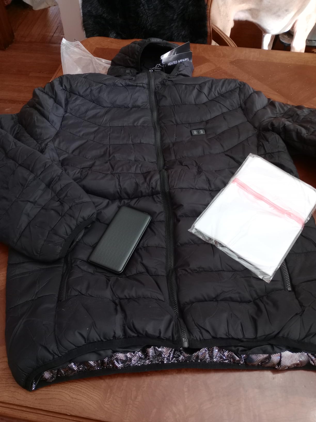 Heated Jackets for Women & Men with Battery, 15 Heating Zones, Dual Control Heating Coat for Winter Outdoor customer photo 2