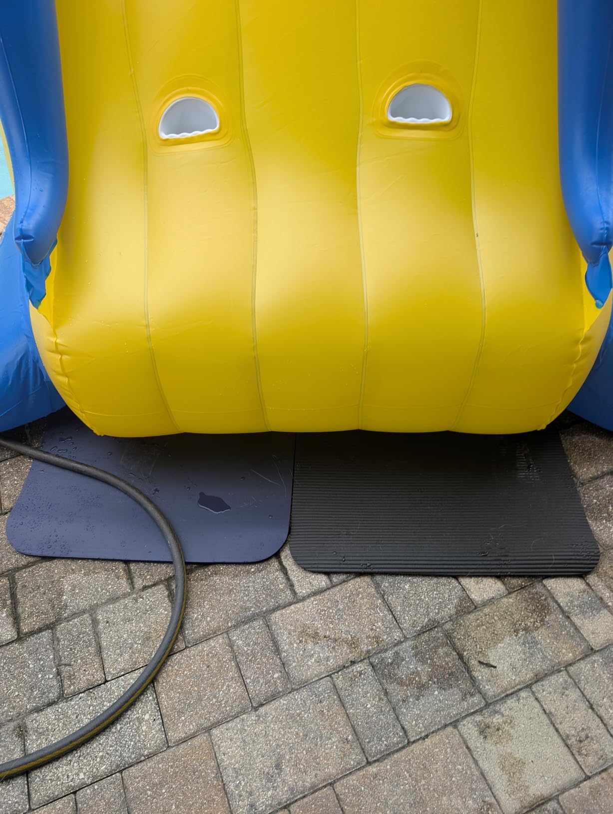 Wahu Rippa Dippa Pool Slide | Steep, Fast Ride with Continuous Spray | Backyard Inflatable, Durable & Colorful Water Slide | 7.2ft Long x 4.6ft High, Weight Limit of 154lbs | Ages 6+ customer photo 2