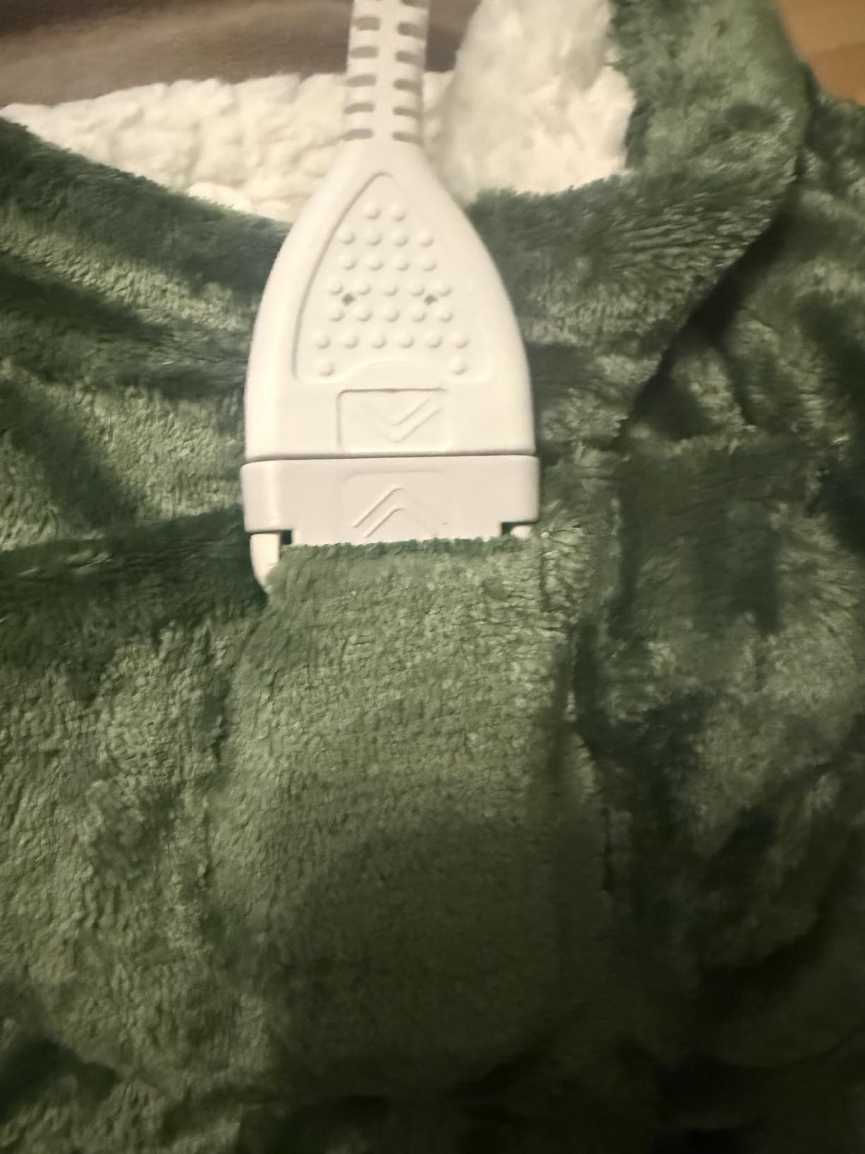 Heated Blanket Queen Size Dual Control Electric Blanket Queen, Grey customer photo 1