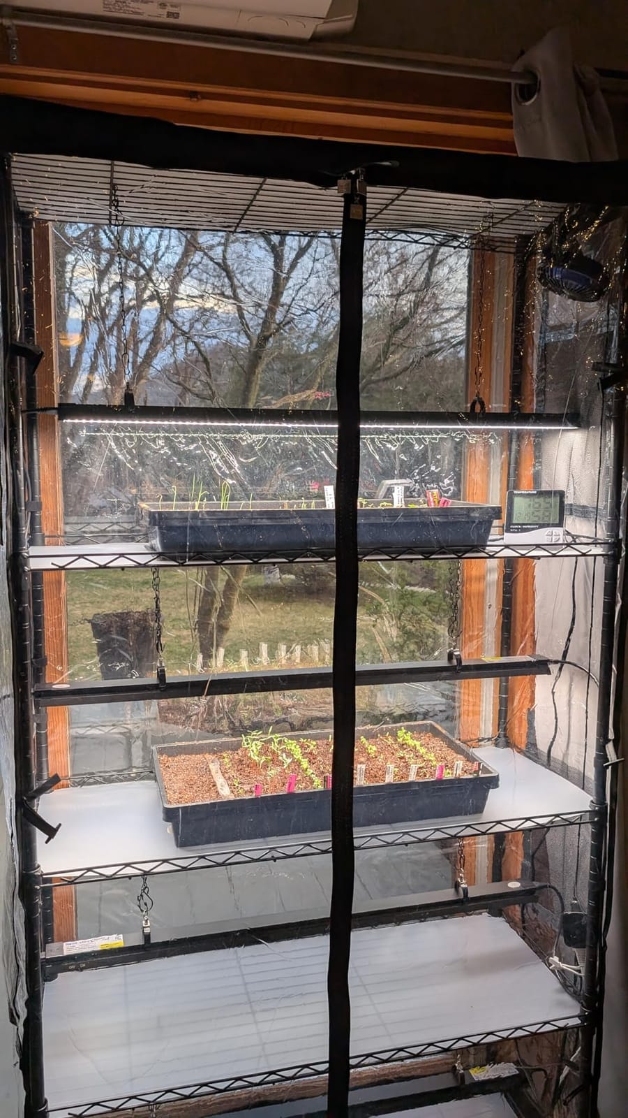 Barrina LP600 Indoor Greenhouse with Grow Light, 5 Tier Stand with Tent customer photo 2