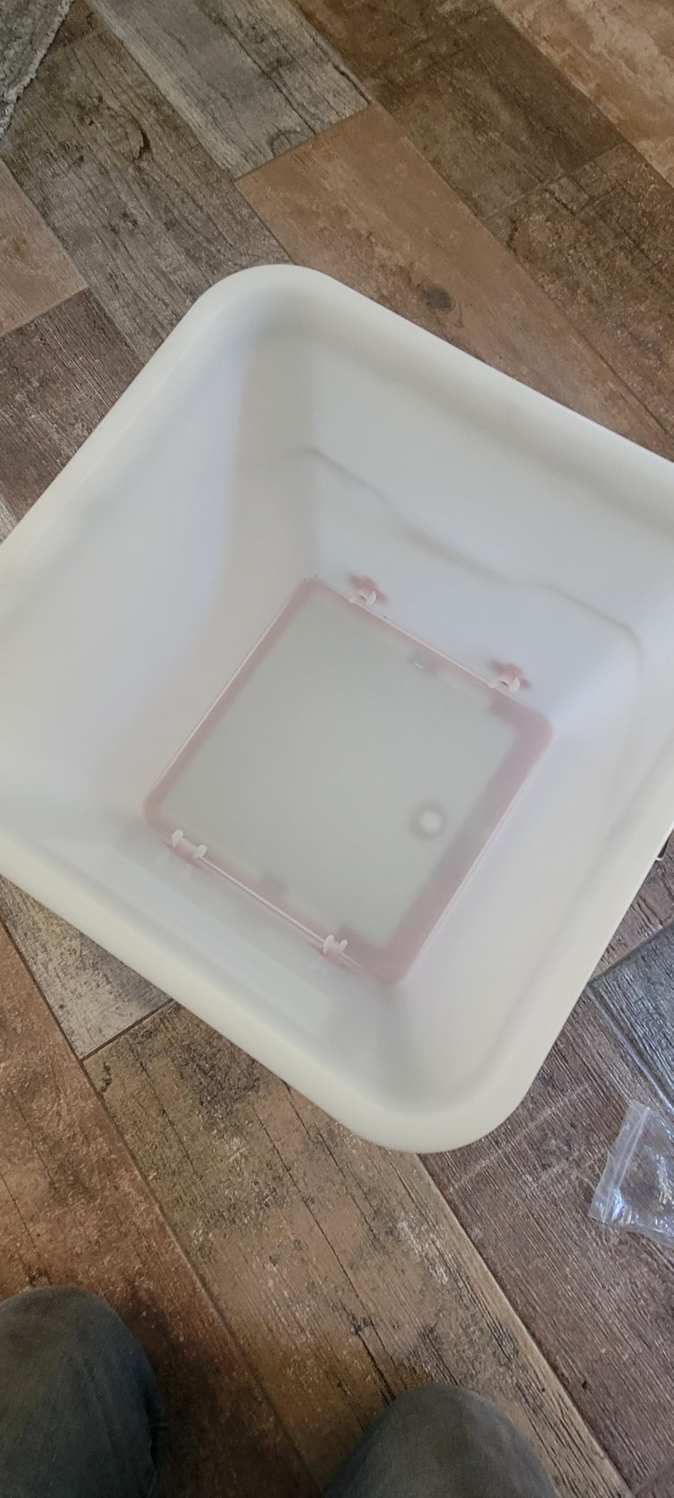 5.0 Gal Heated Chicken Waterer Bucket with 4 Horizontal Water Nipples customer photo 2