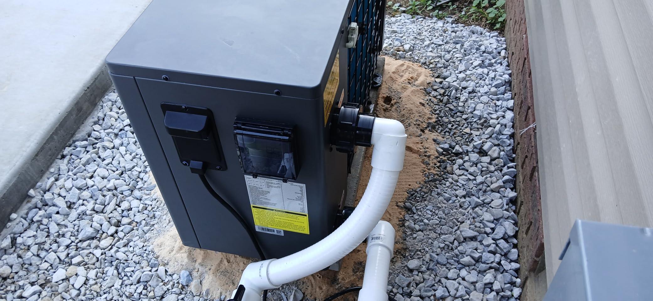 65,000 BTU Inverter Pool Heat Pump for Inground Pools 220V customer photo 1